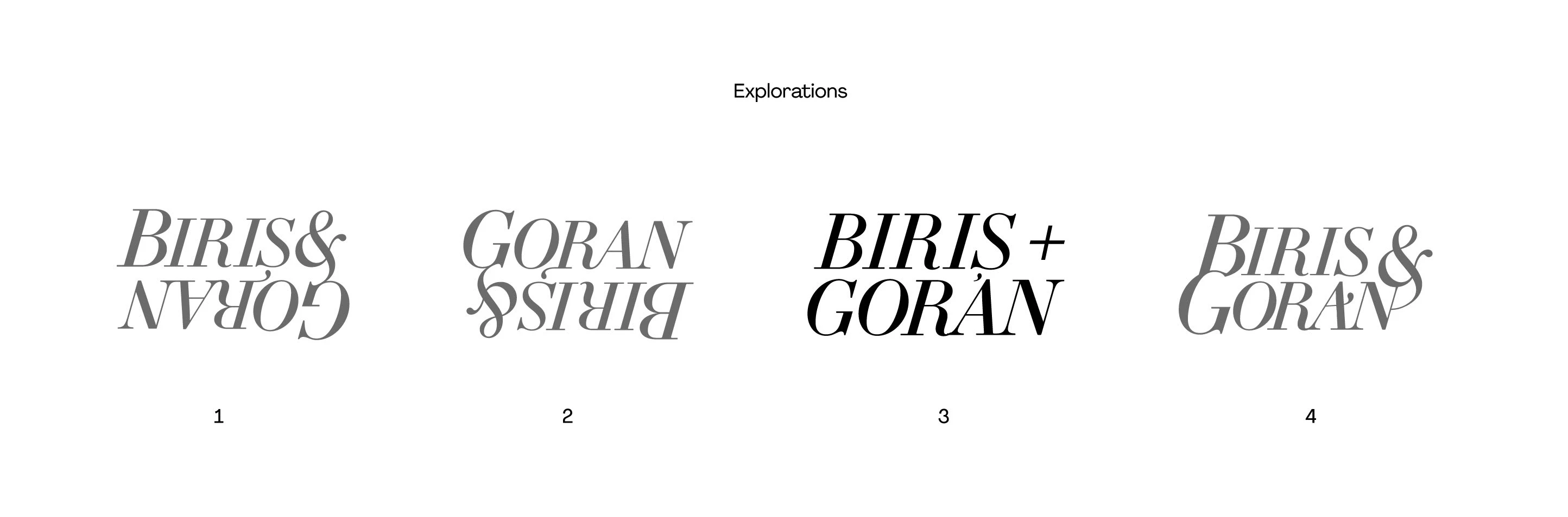 Logo explorations