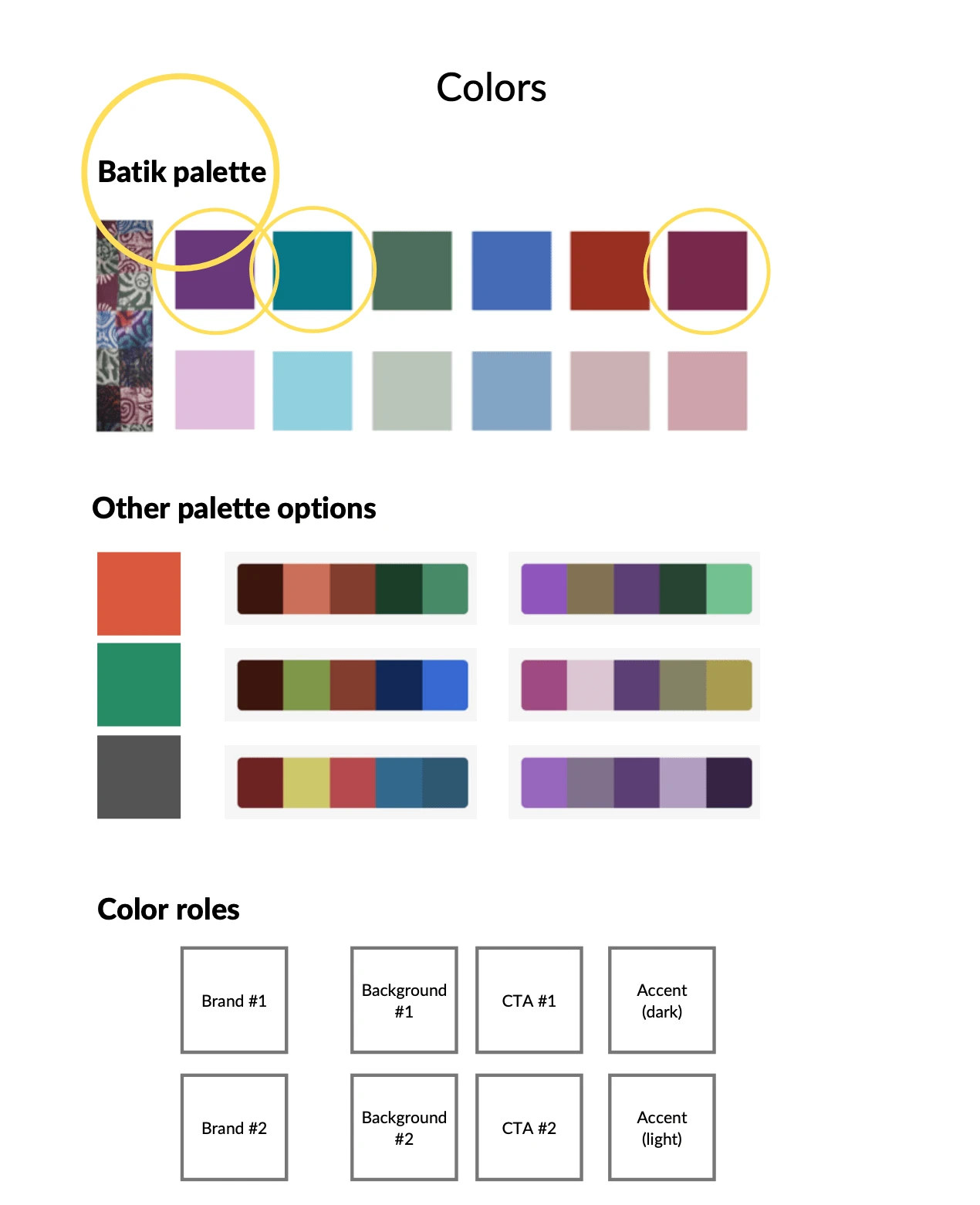 Page 2 - color palette