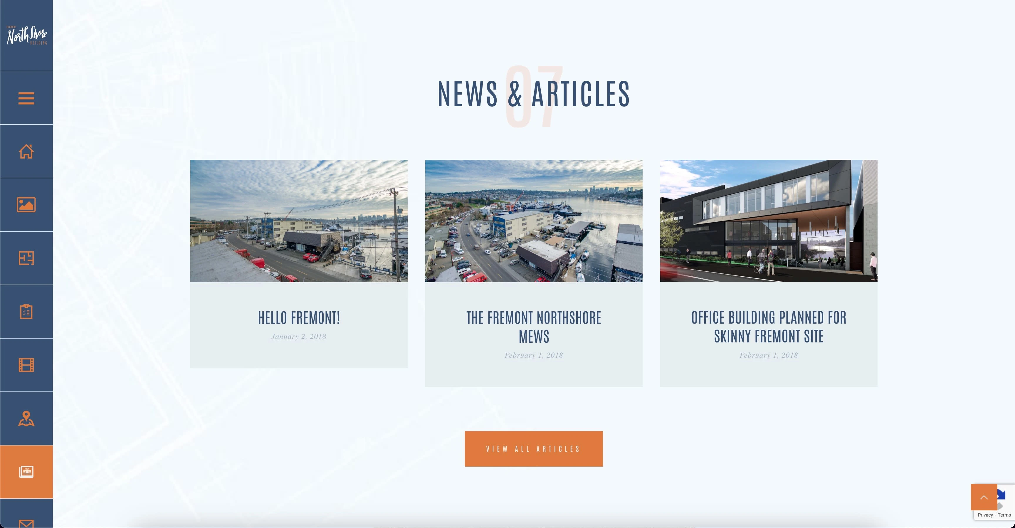 News & Articles section