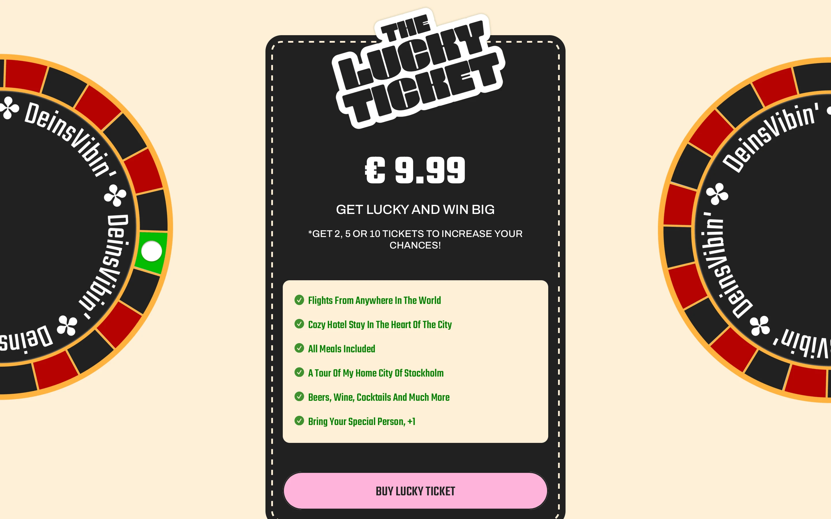 Purchase Section - Fun & Explanatory with Animated Roulette Illustration