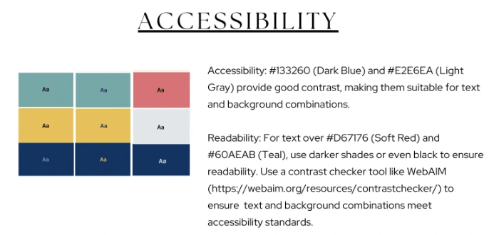 Accessibility Block from Brand Kit