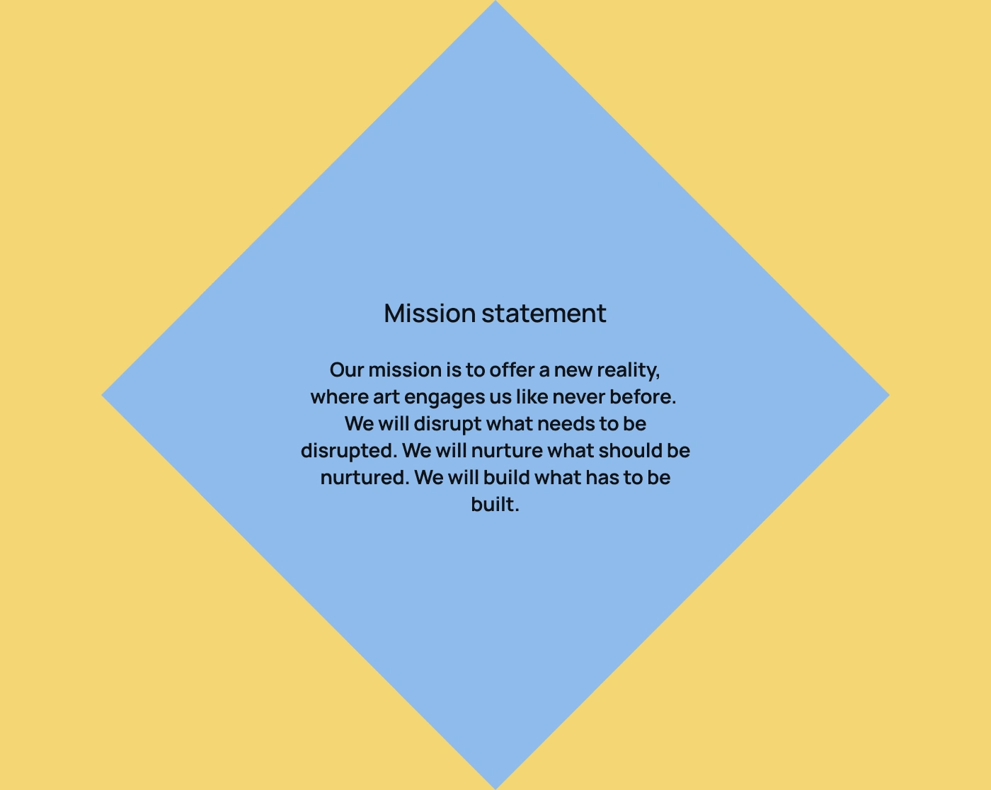 Mission and Vision
