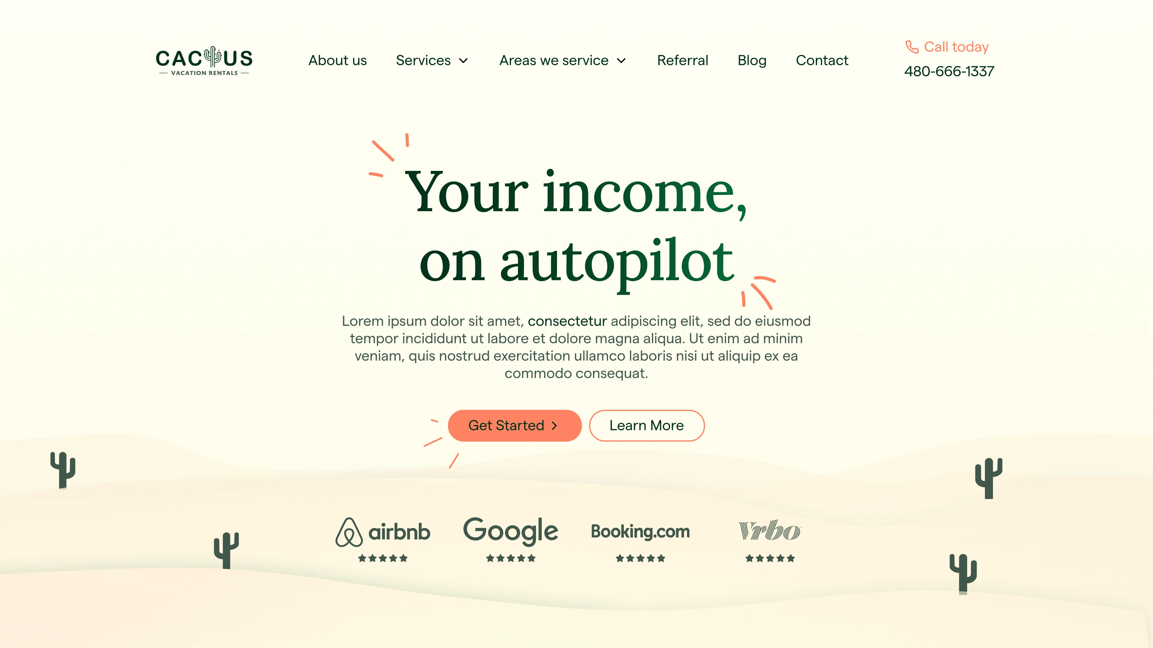 New Landing Page