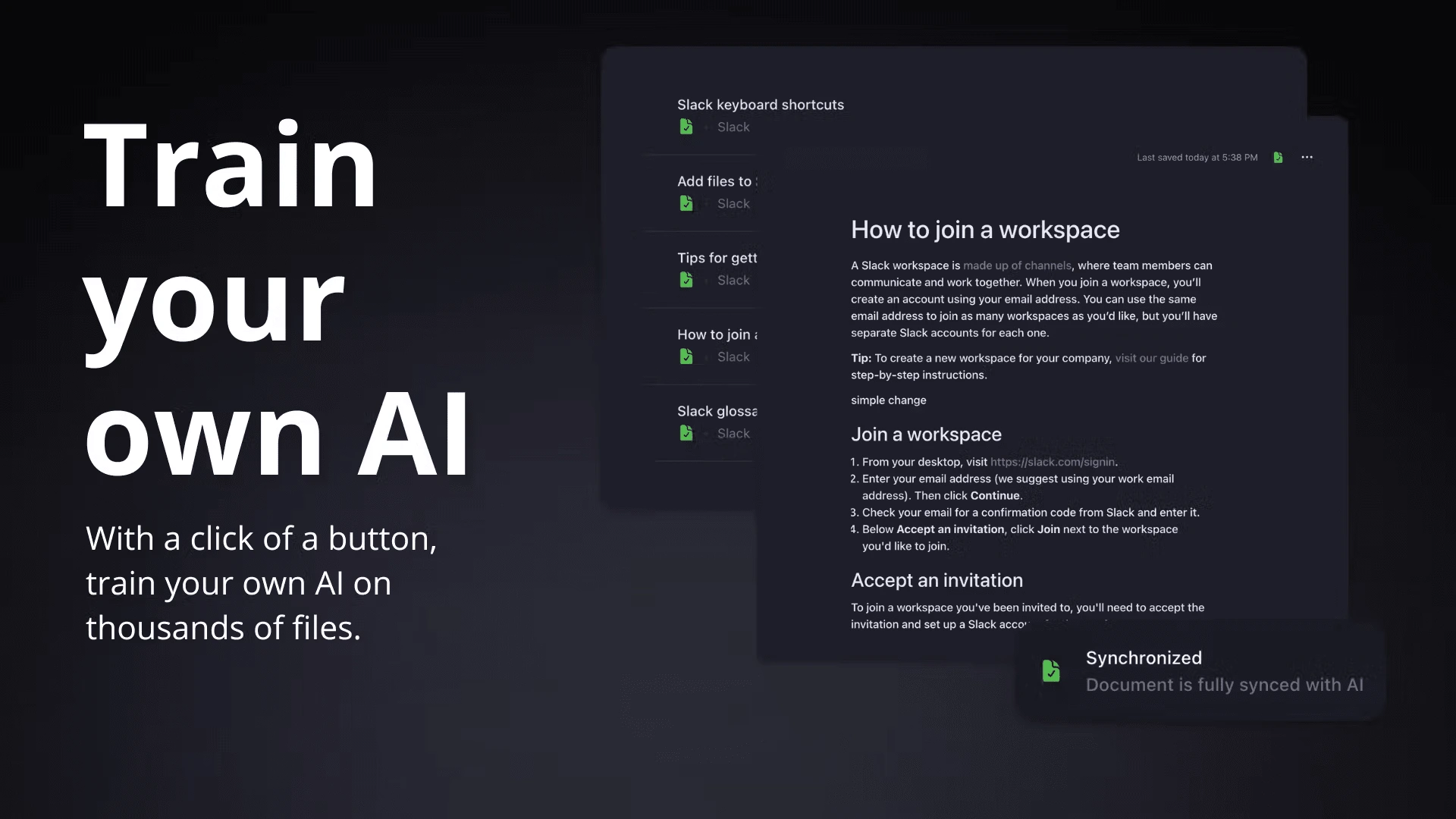 Train your own ChatGPT AI on your documents