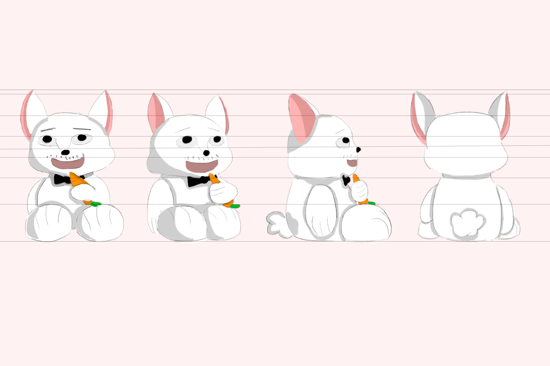 Evil Bunny Turnaround