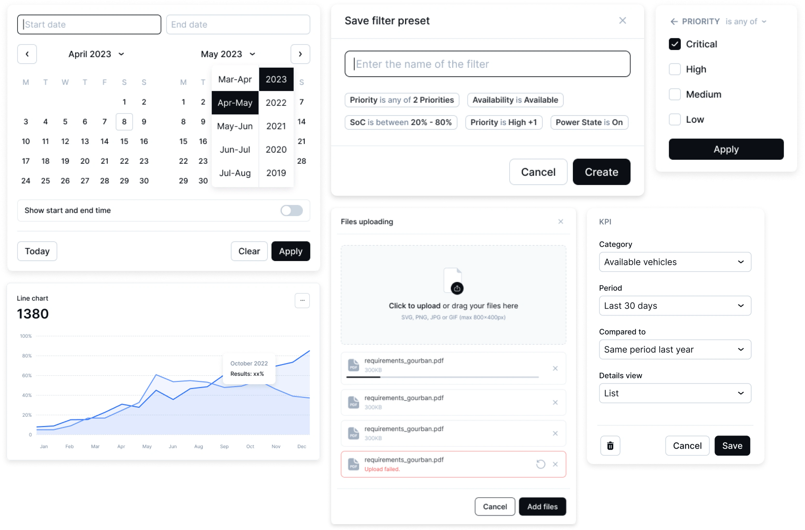 Reusable template components