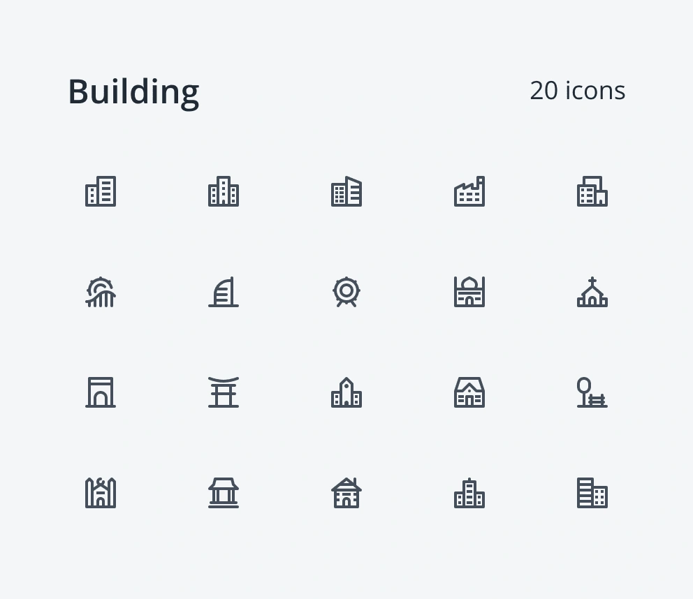 Building Icons