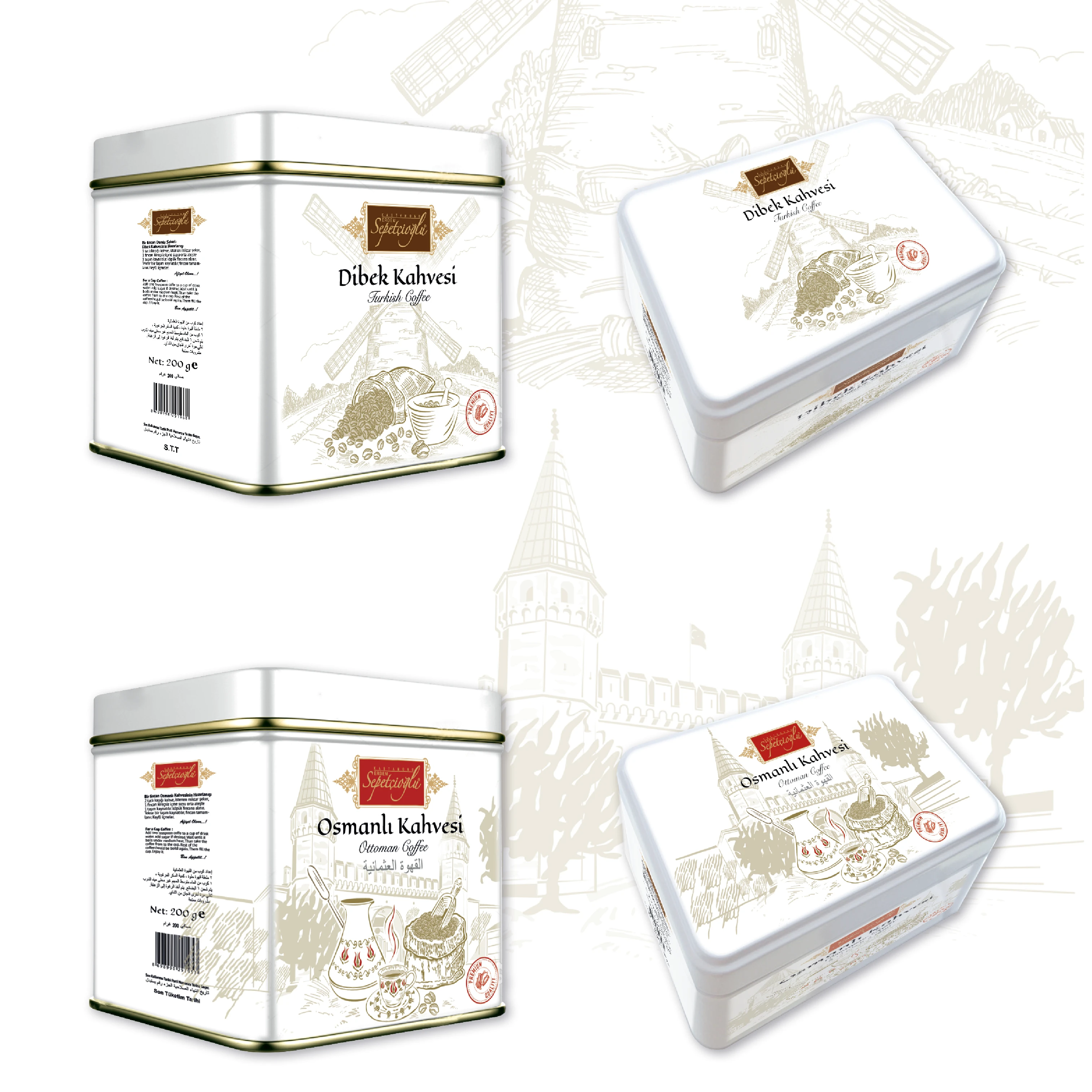 Packaging Designs for the Coffee