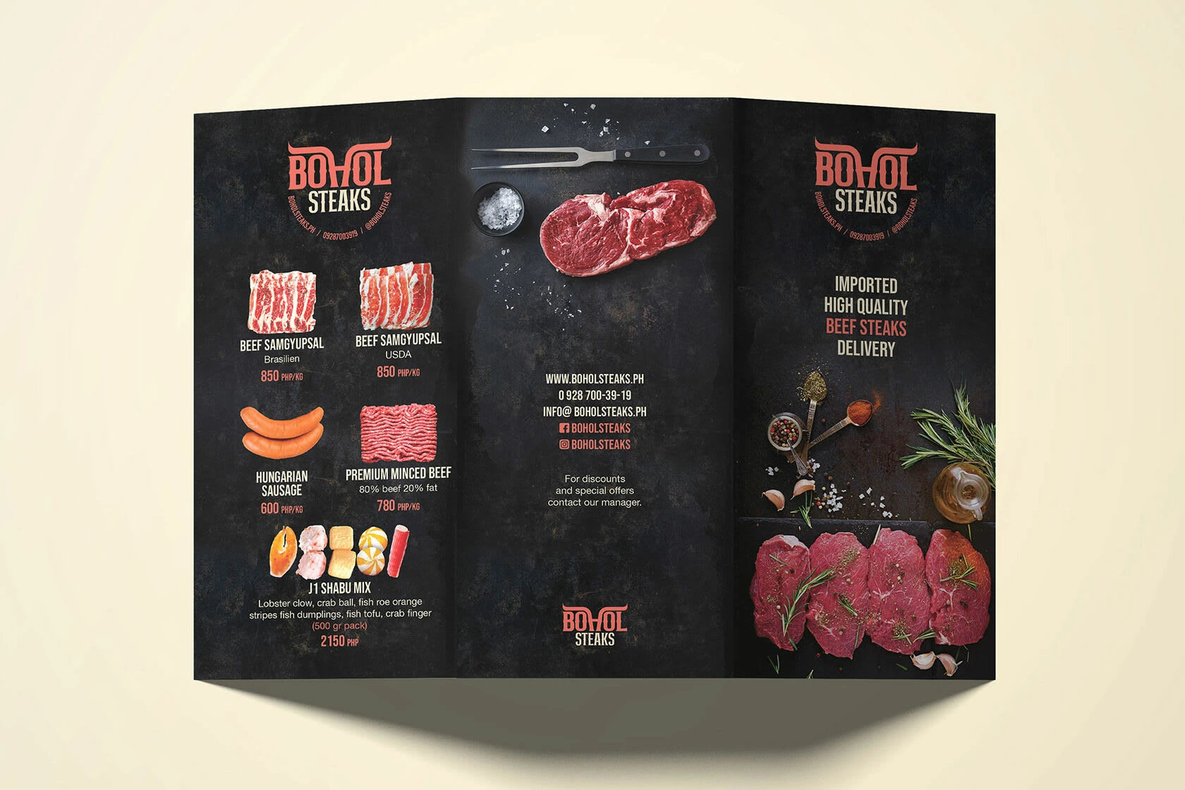 Menu design