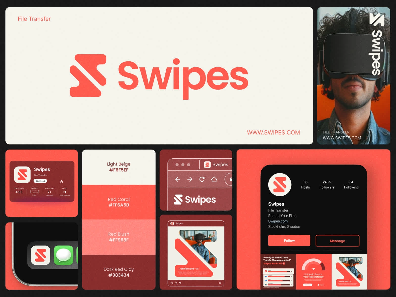 Swipes - Design Identity