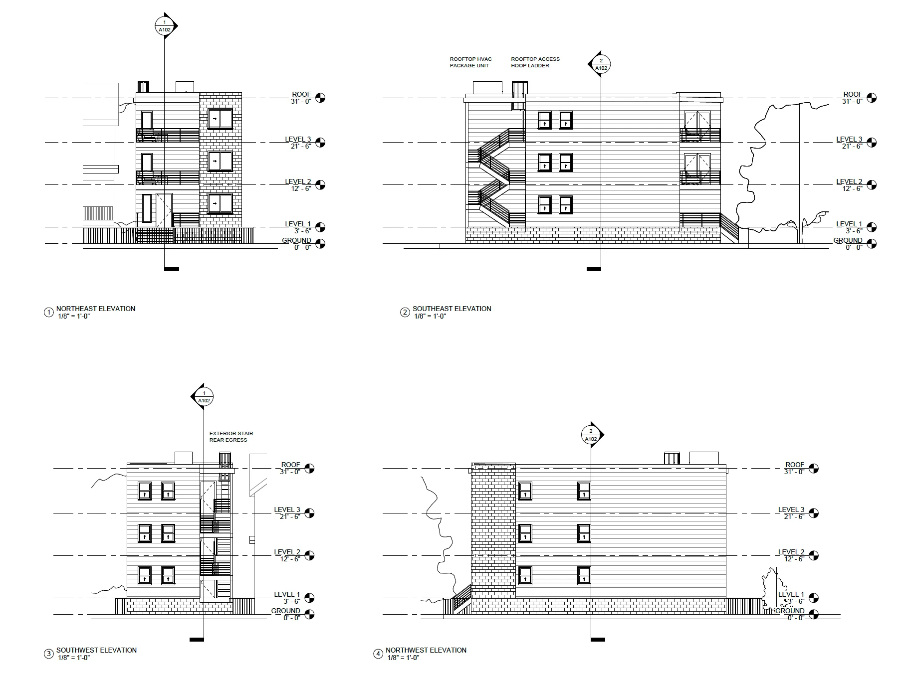 Exterior Elevations