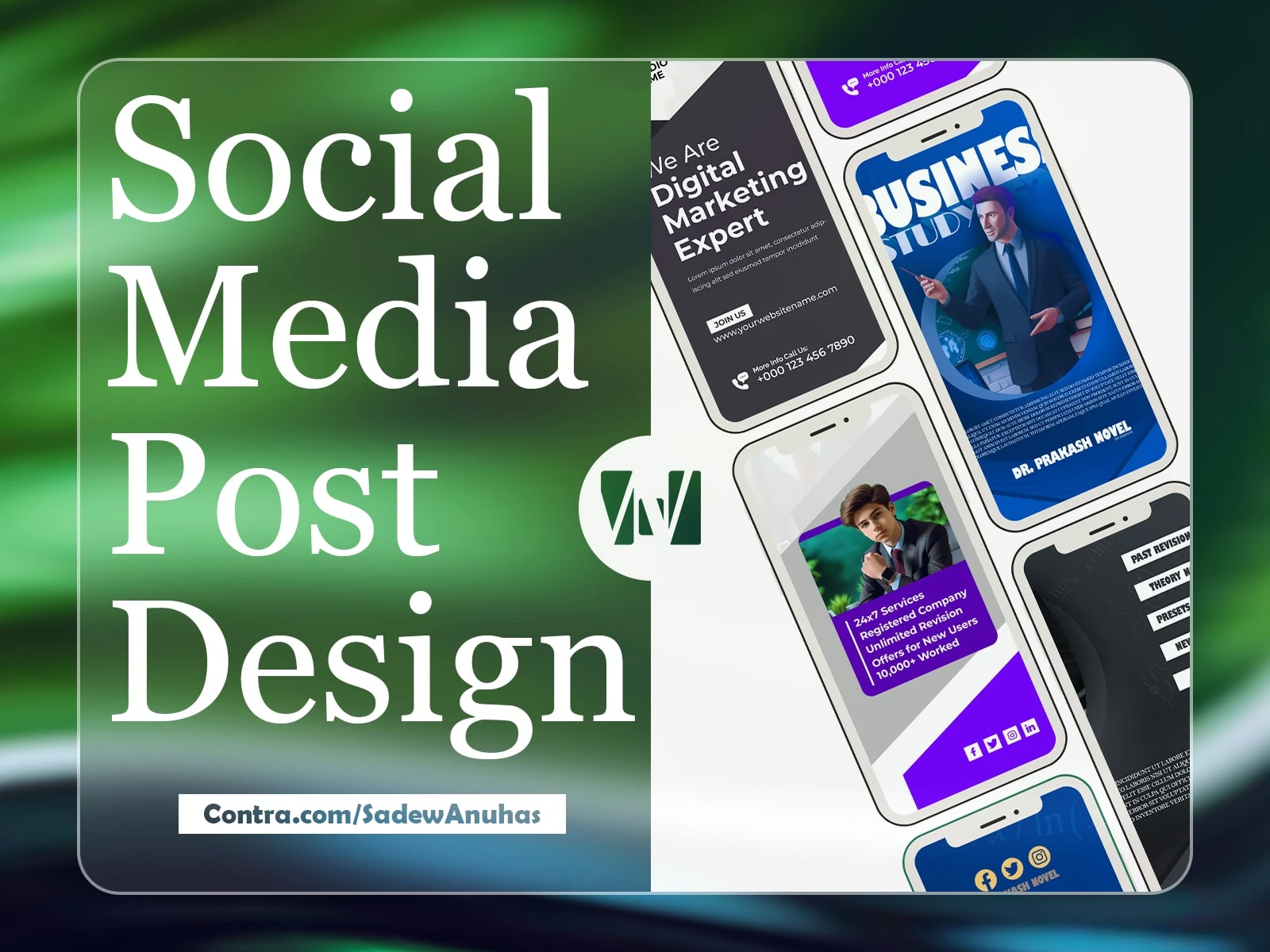 Social Media Post Design ↑