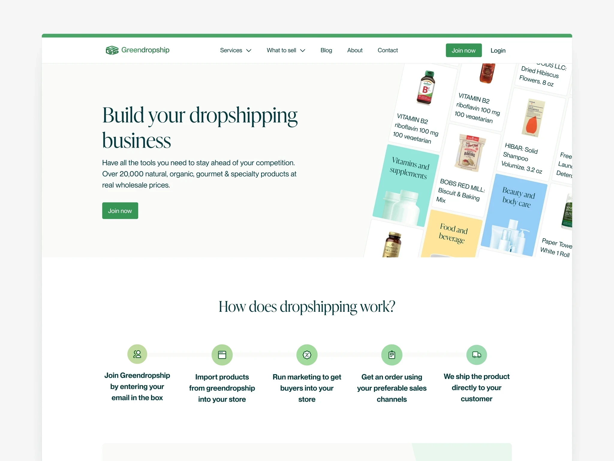 Homepage Design