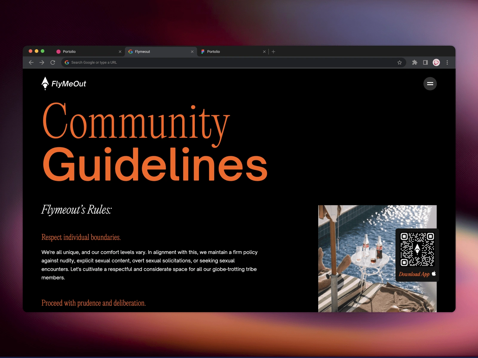 Community Guidelines for the Users