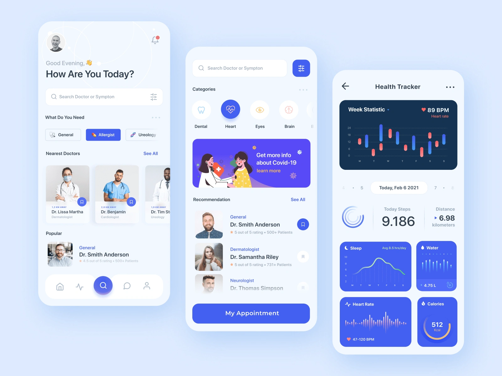 UI Design for Medical App