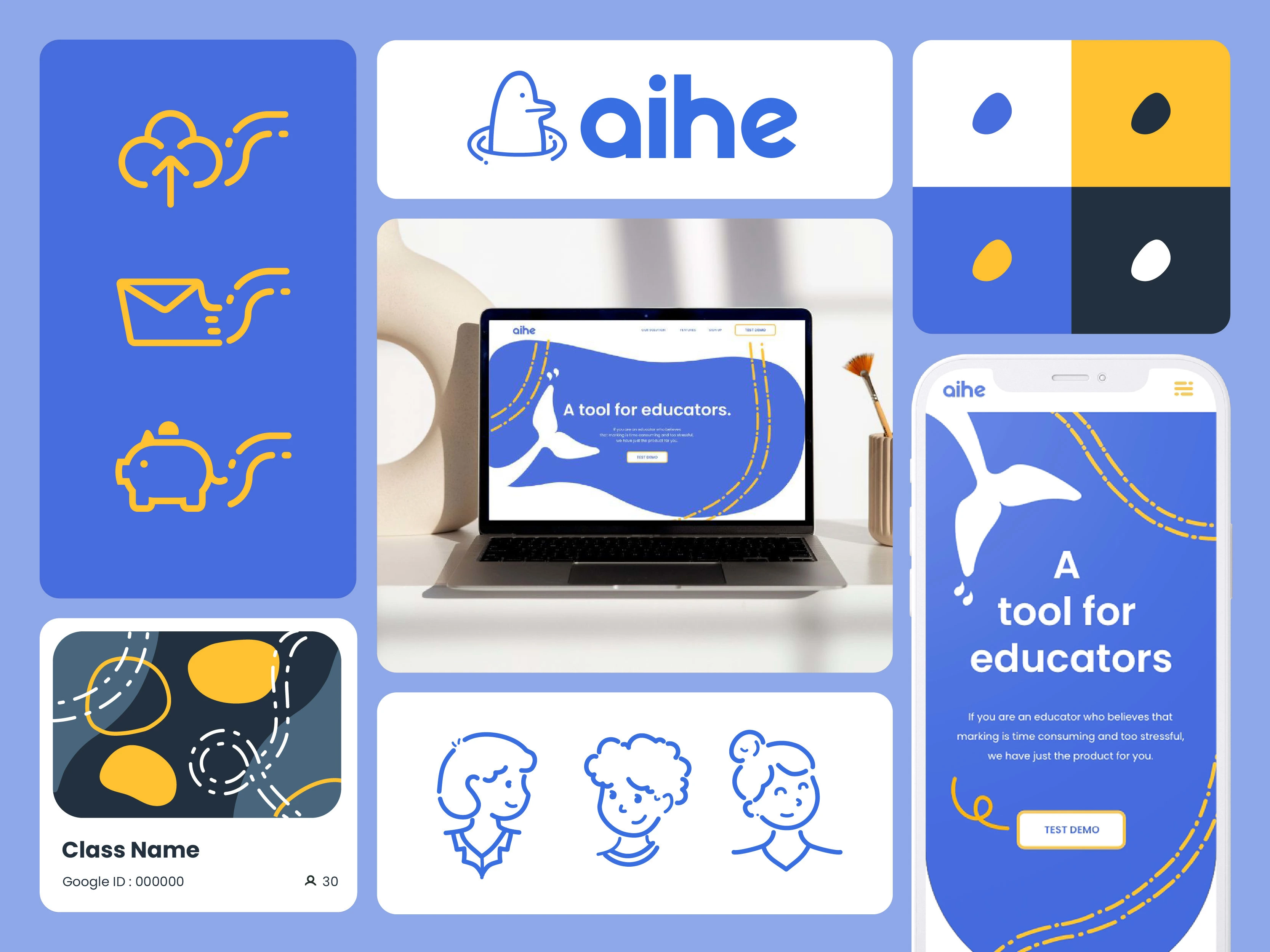 Aihe Branding and Website Design