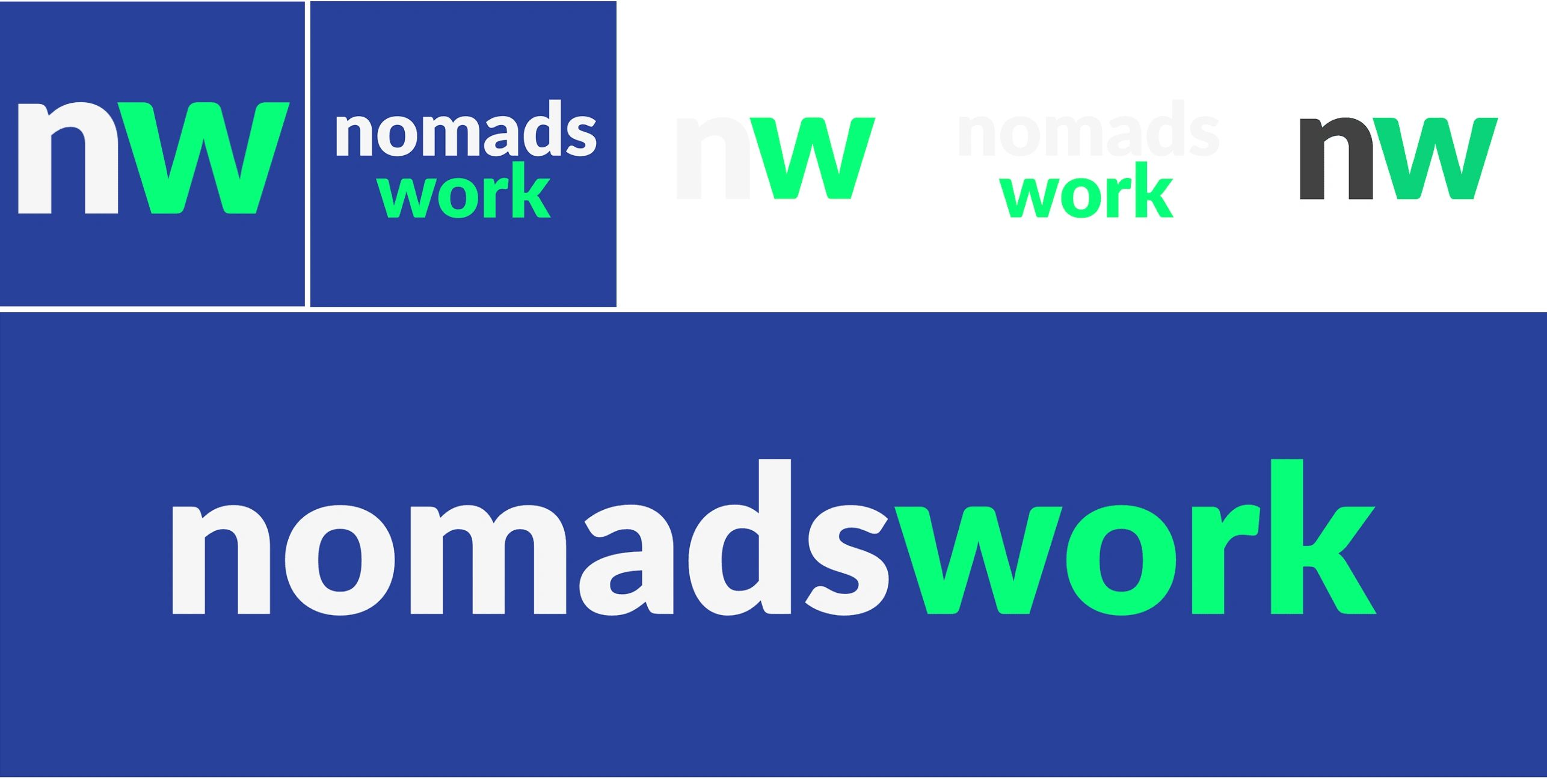 Nomadswork Logo Variations