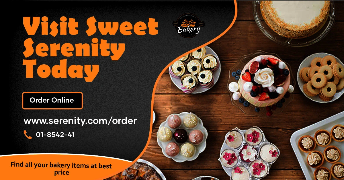 Bakery promotional post 