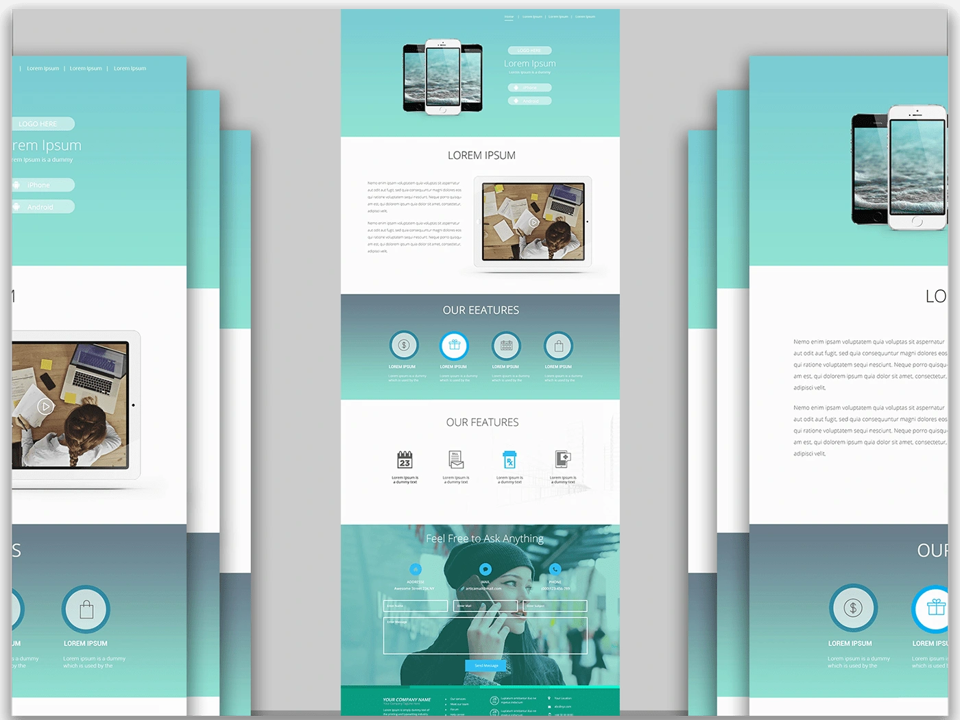 Hydepark Digitals | UI Designs Mockups