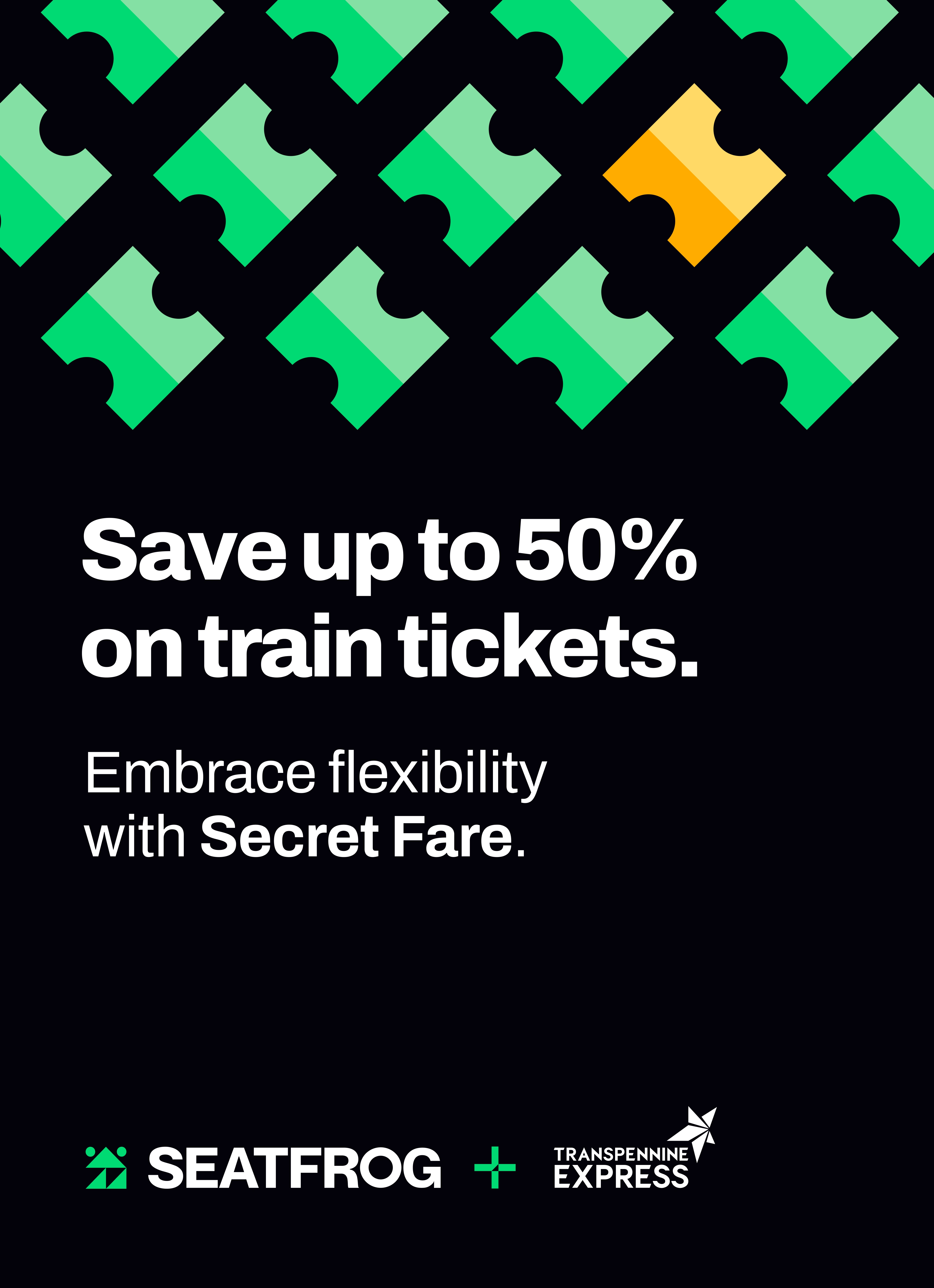 Seatfrog ‘Golden Ticket’ Campaign Digital Ad