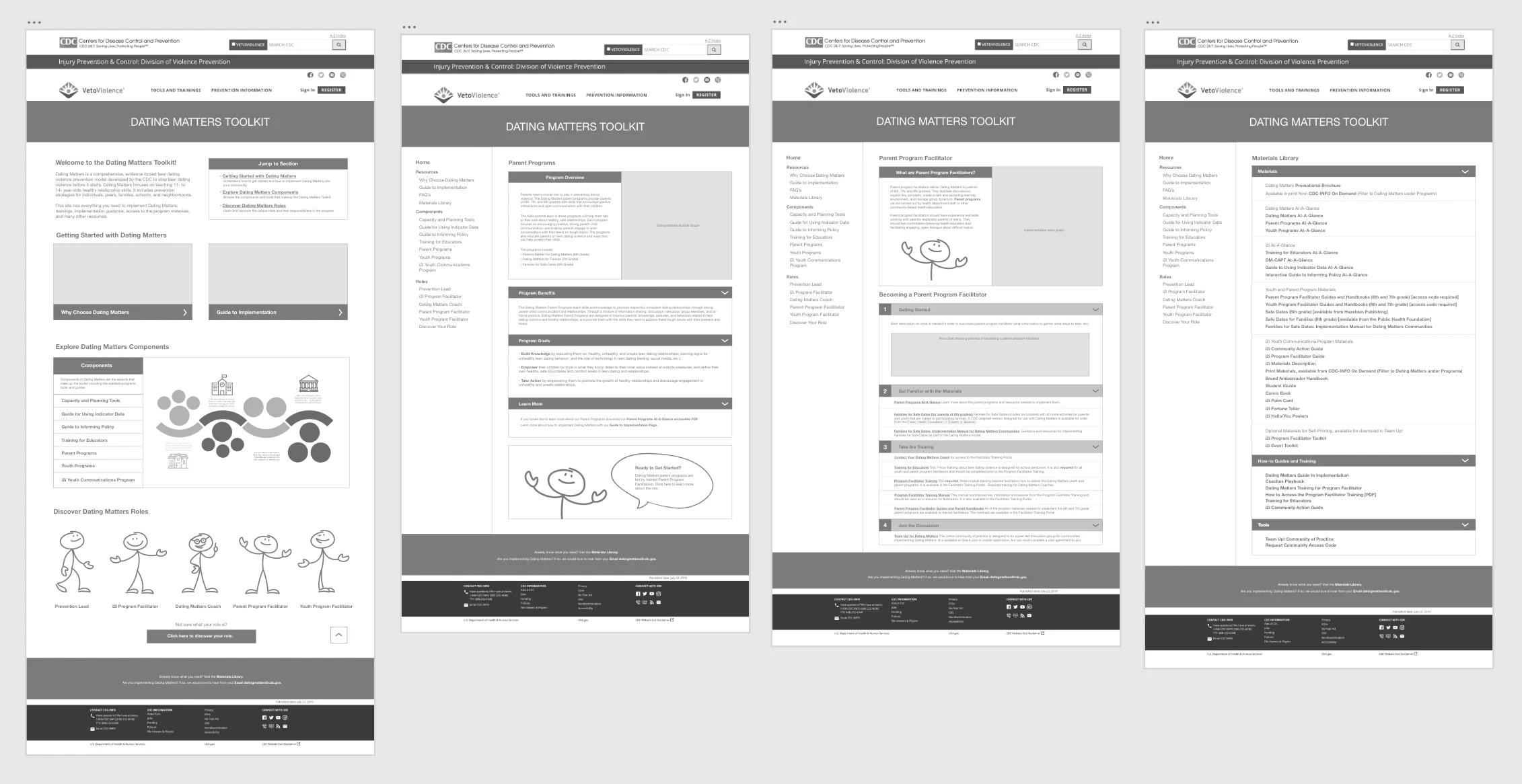 First Wireframe Draft