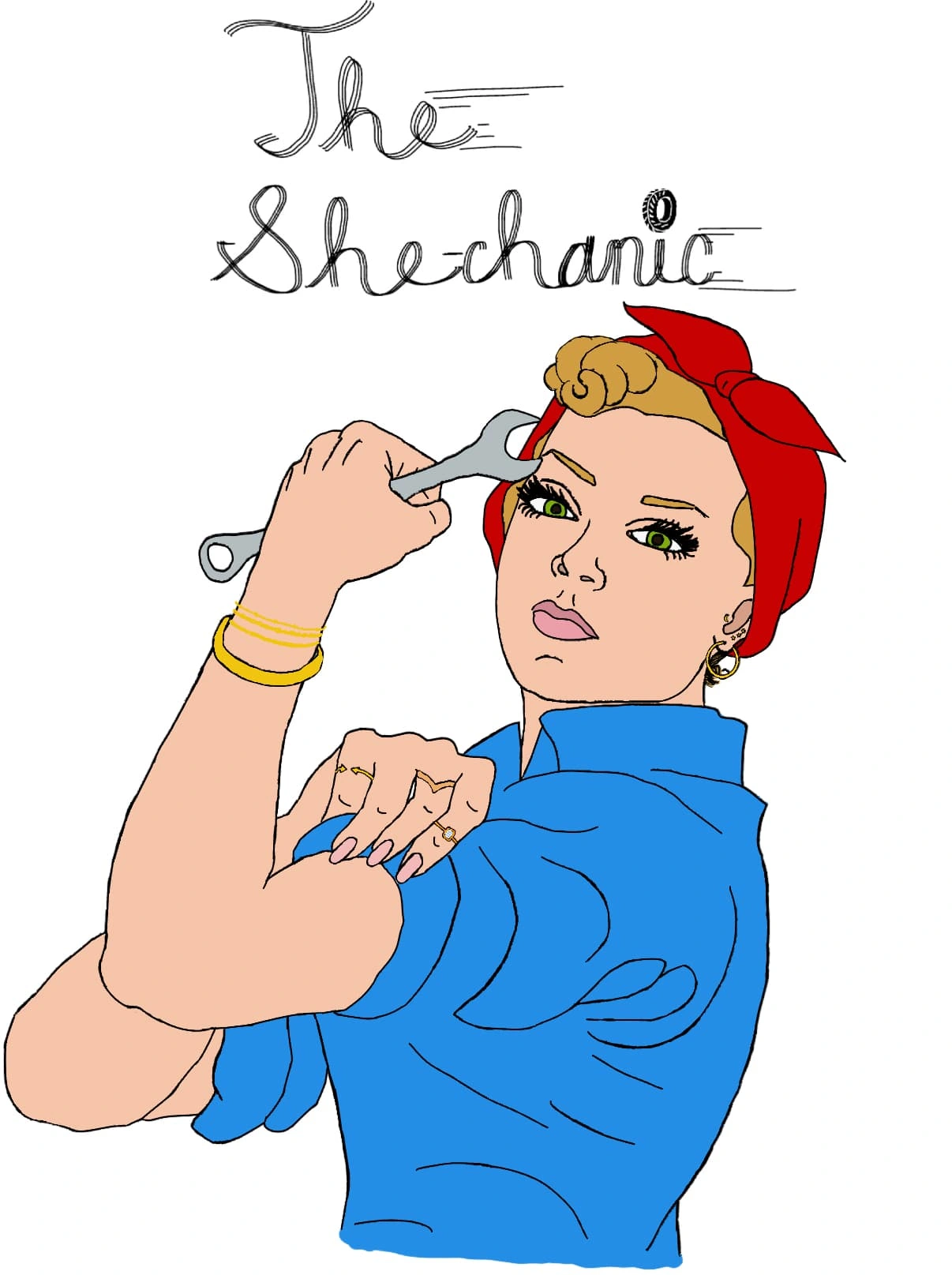 Final Logo for female-owned mechanic shop