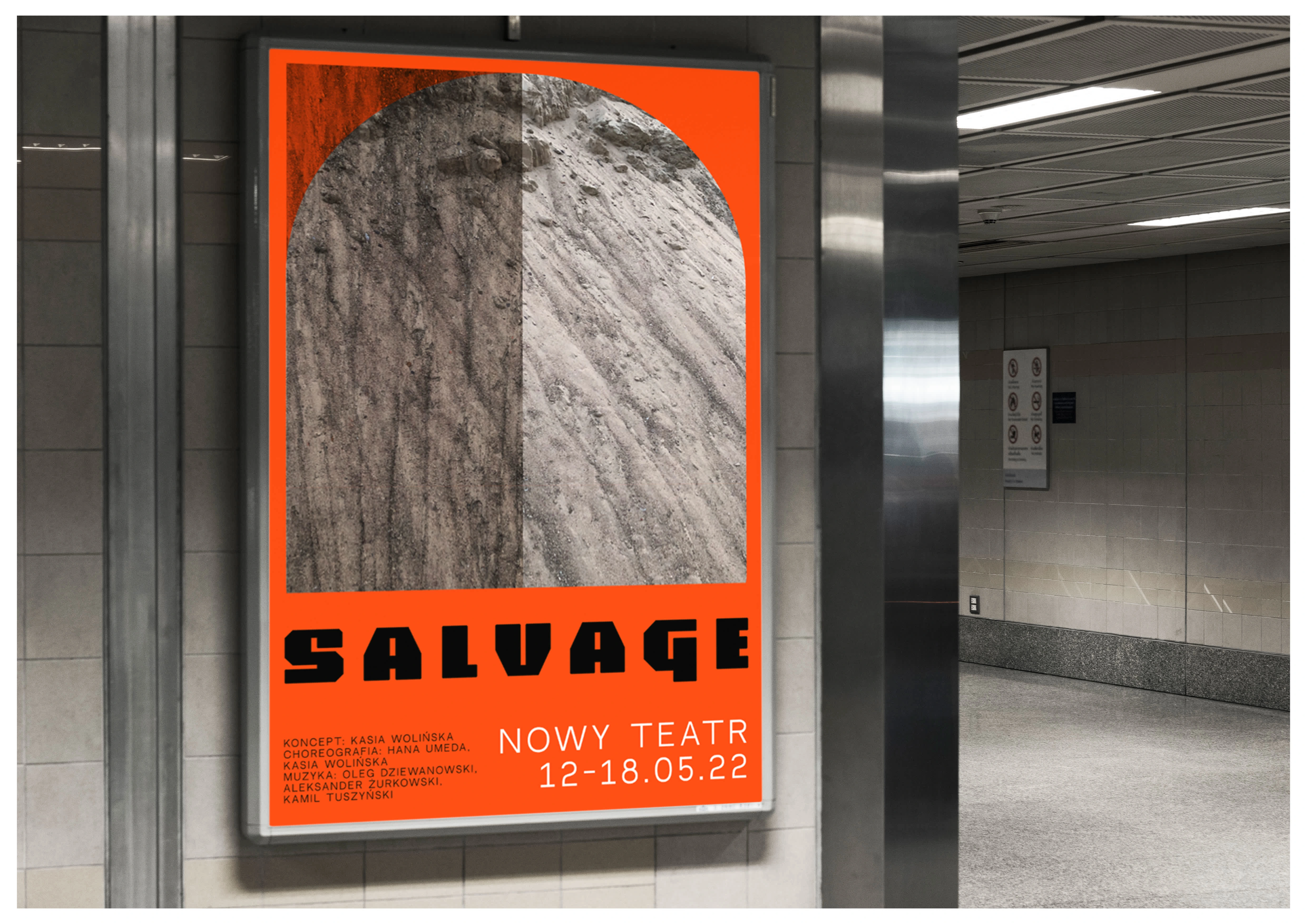 salvage - poster design