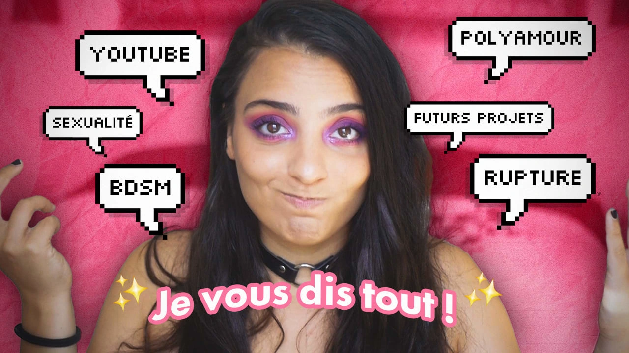 Thumbnail for her YouTube video: Mise au point. (rupture, polyamour, BDSM, projet s*xe ...)