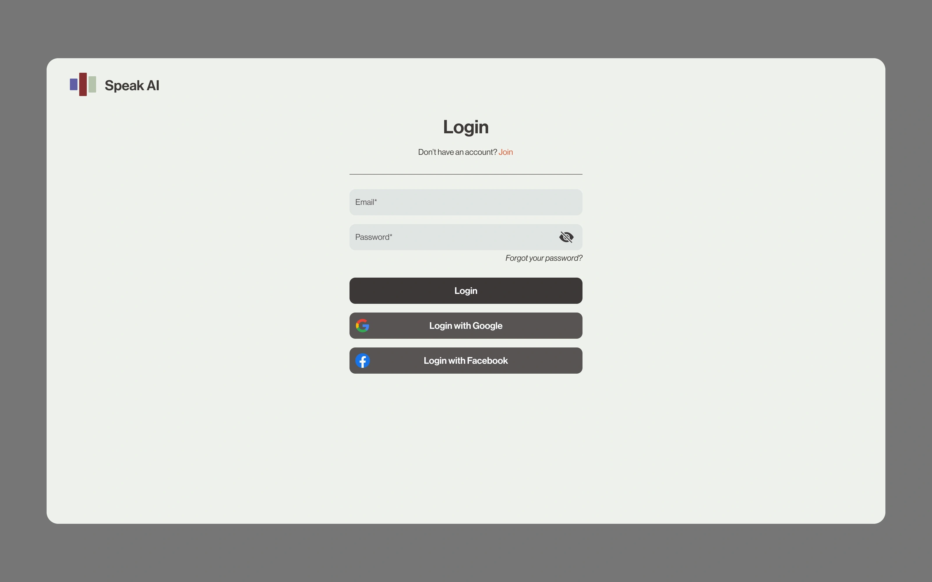 Login Page