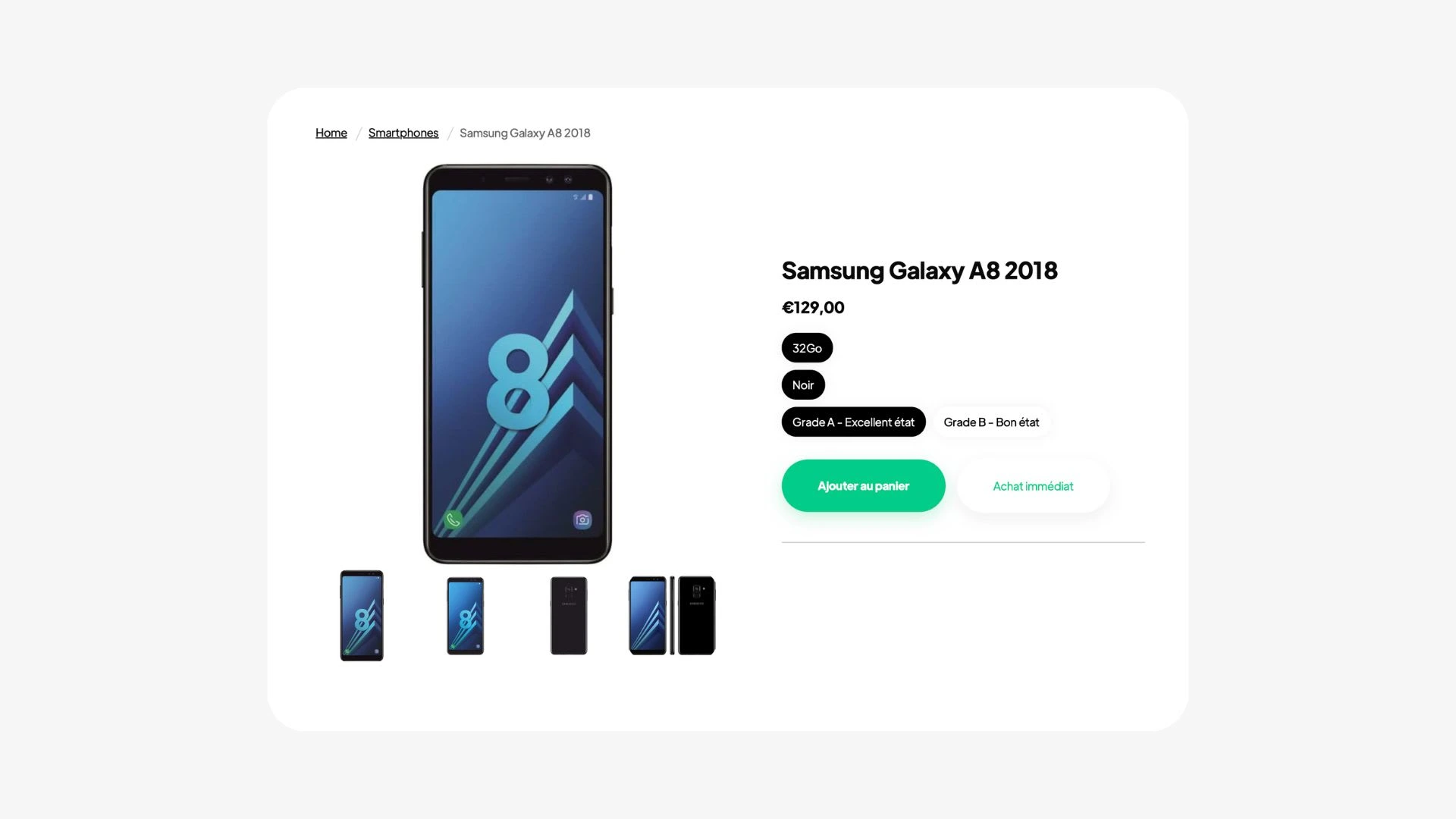 Smartphones Product Page