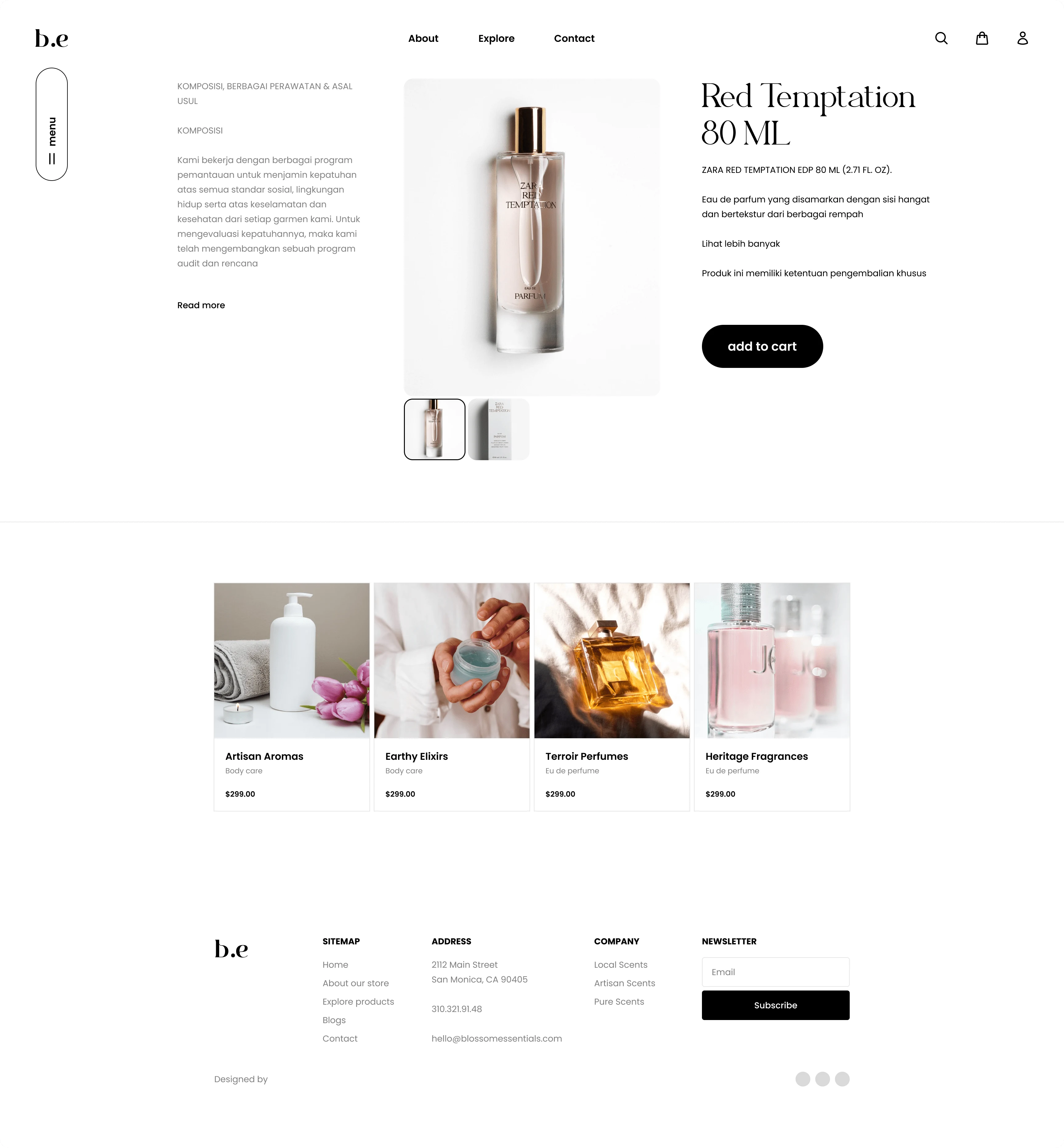 Product Details Page