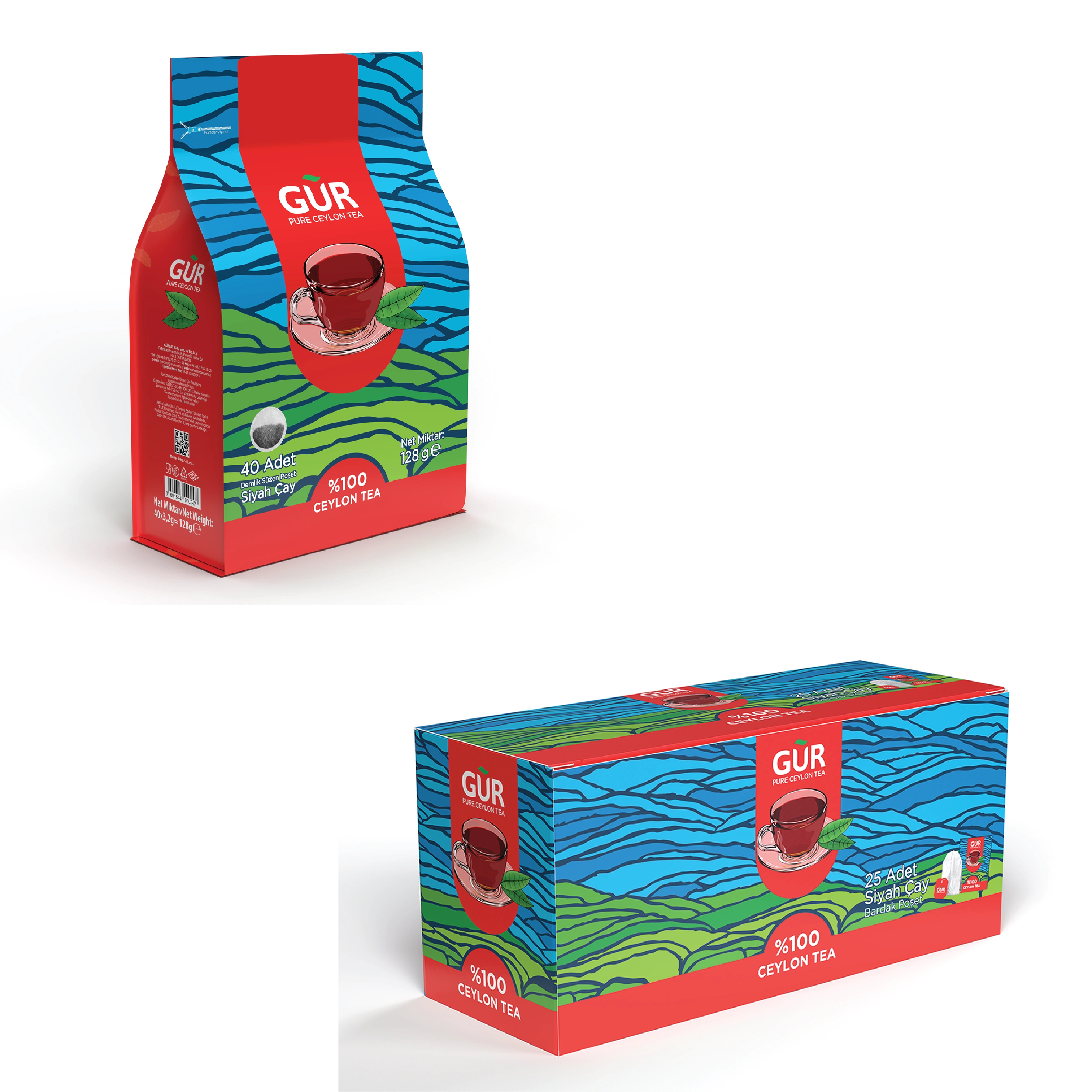 Packaging Designs for the Ceylon Tea