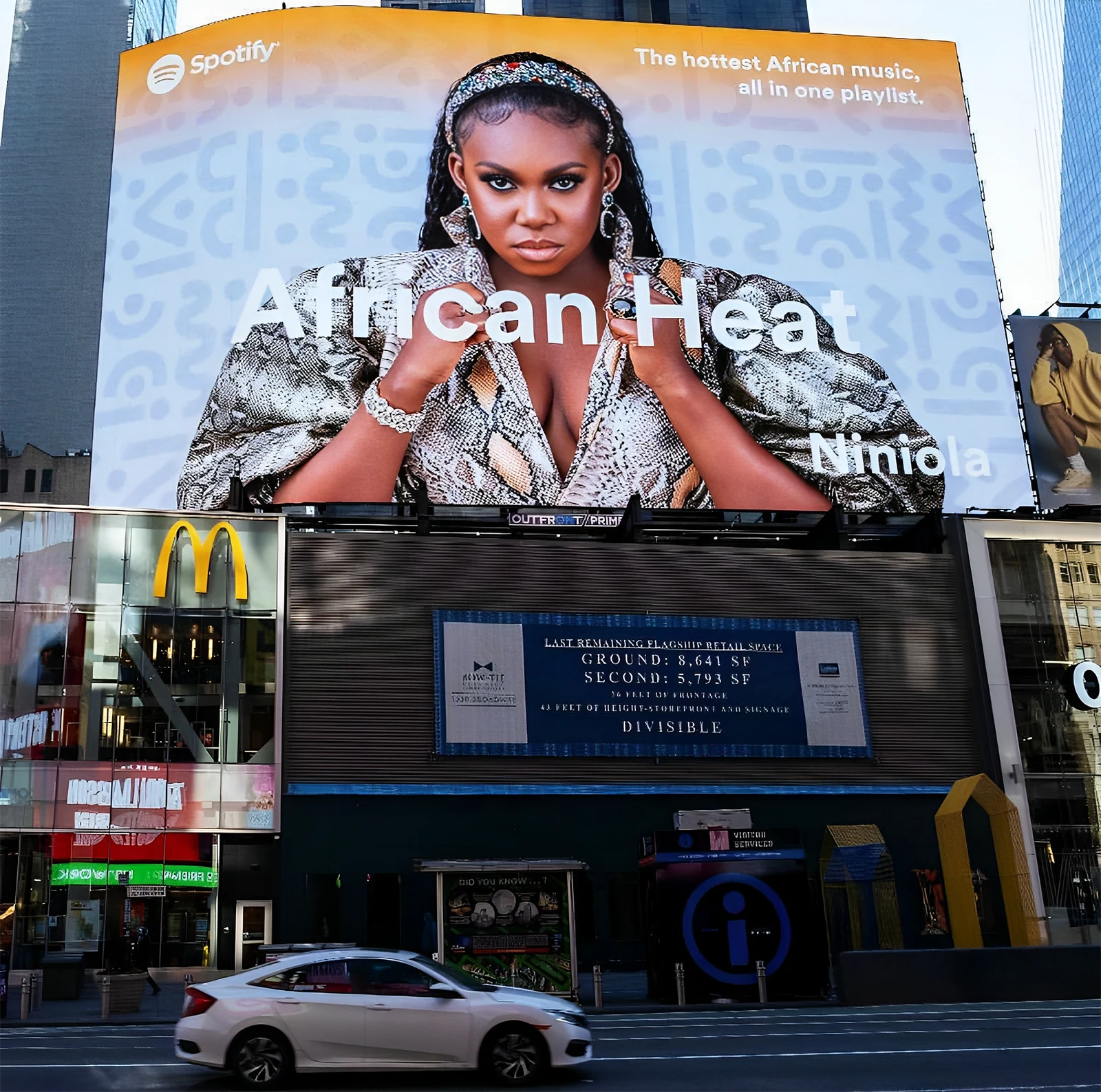 Spotify Ad, Times Square (Billboard photo: ©Edesiri Ukiri)