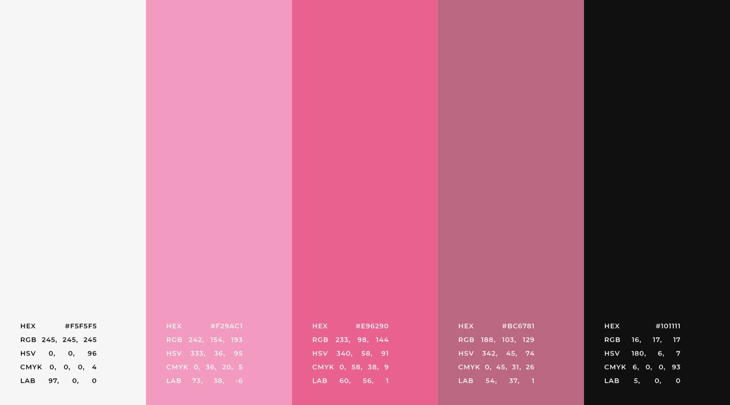 Main Color Palette.