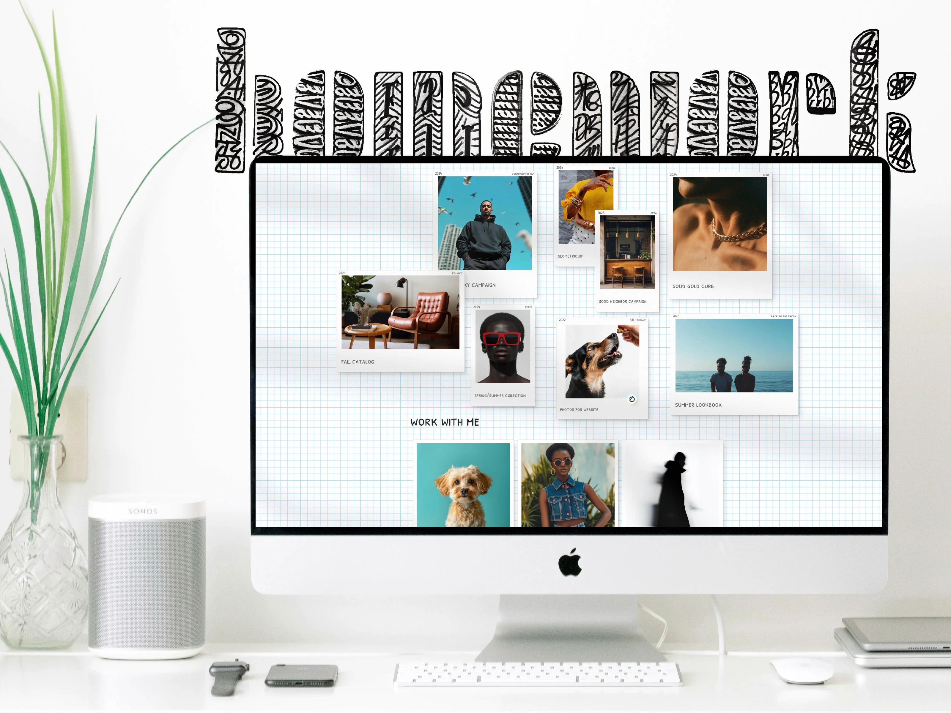 Personal Photography Portfolio - desktop mockup