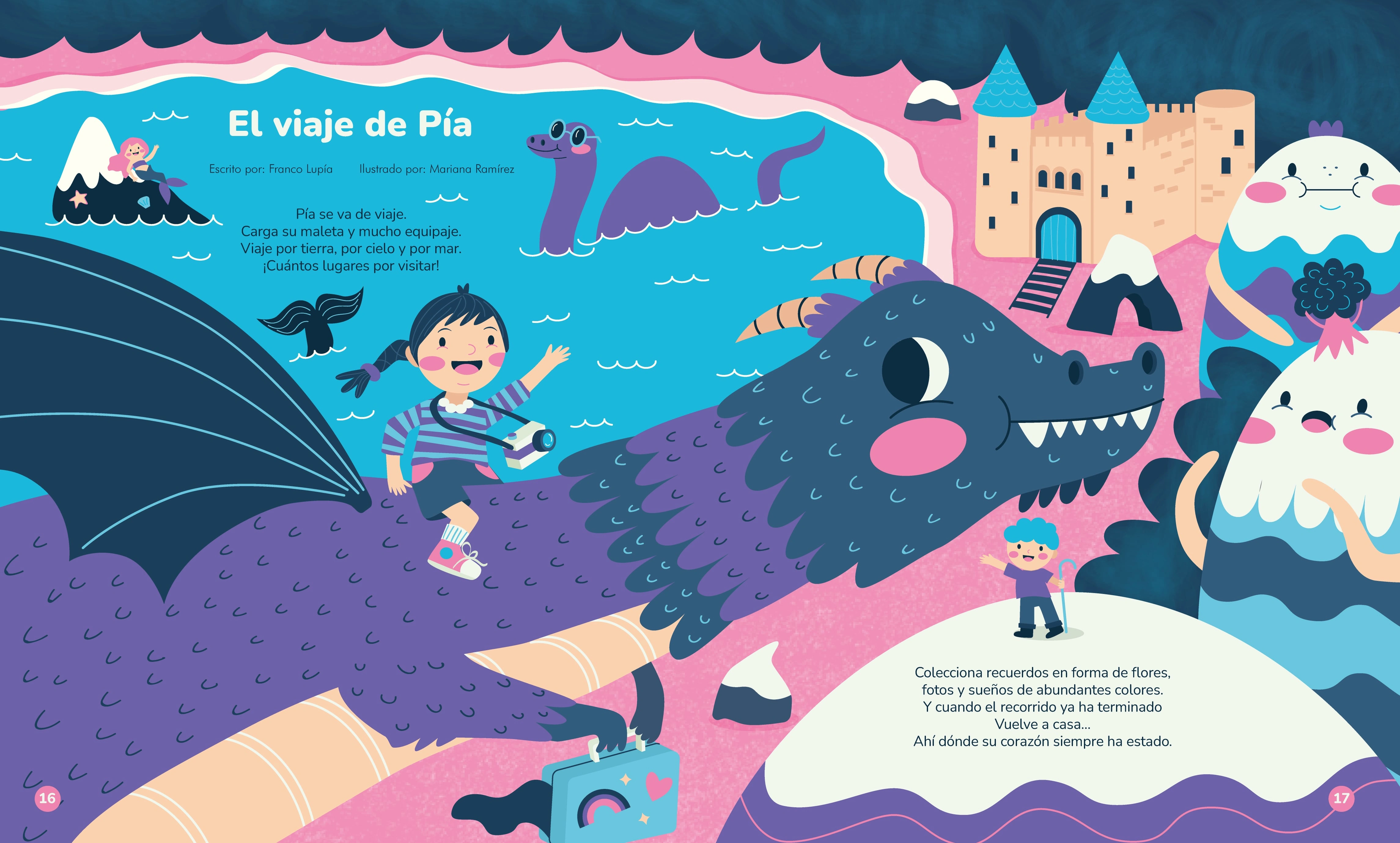 Illustration for fictional kid´s magazine. Vector Illustration 