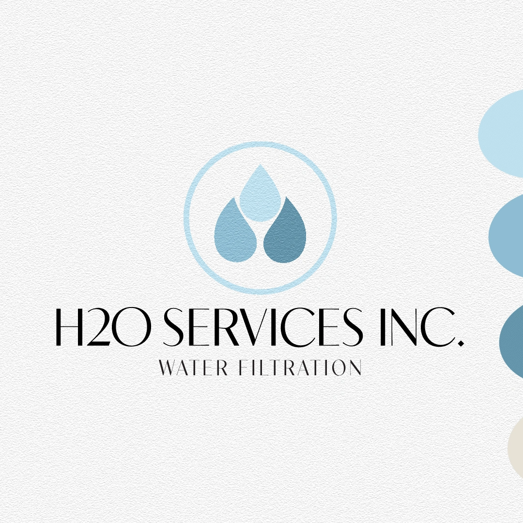 Logo for a water filtration business.