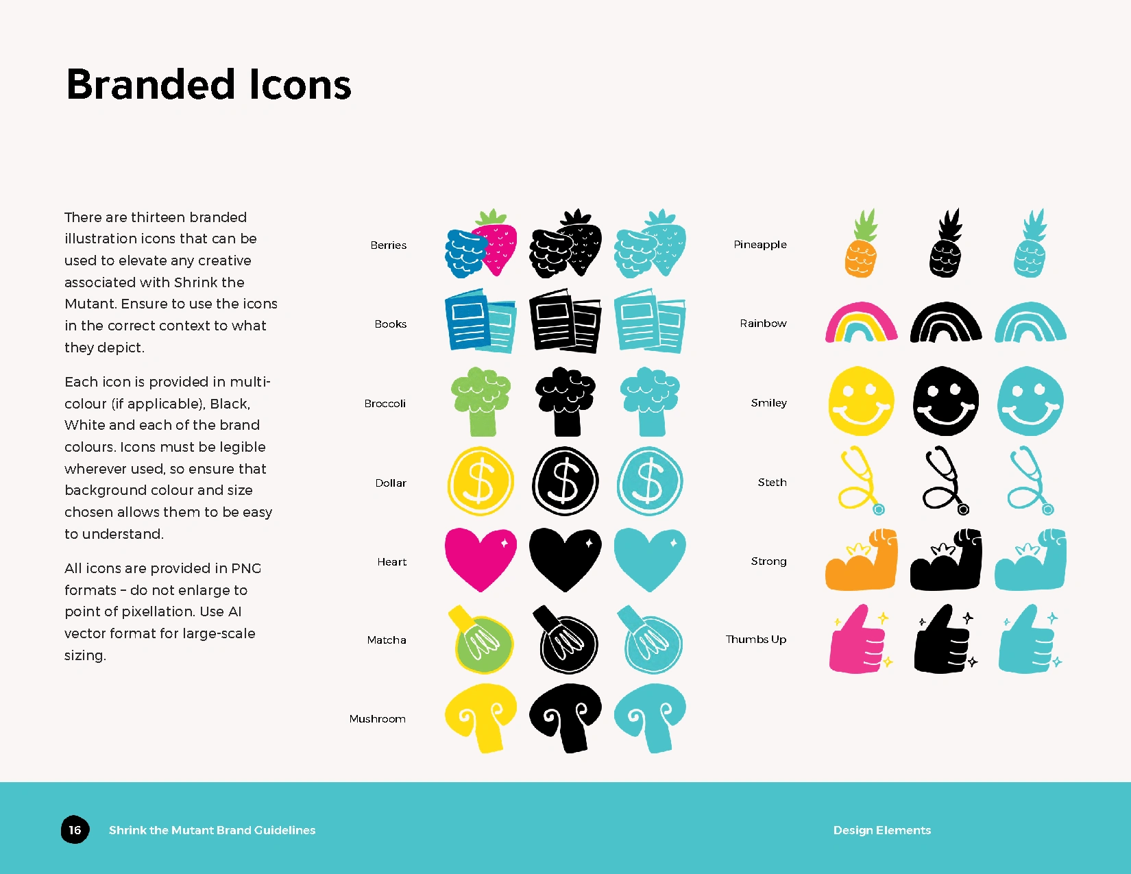 Custom Branded Icons