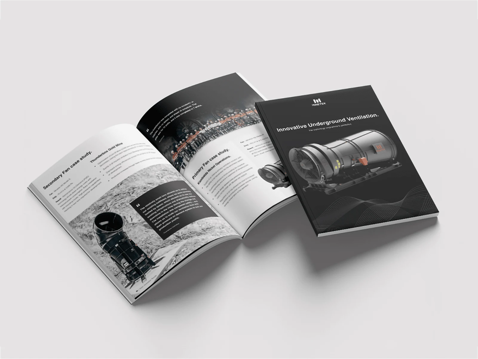 Series of Brochures Design - Mining