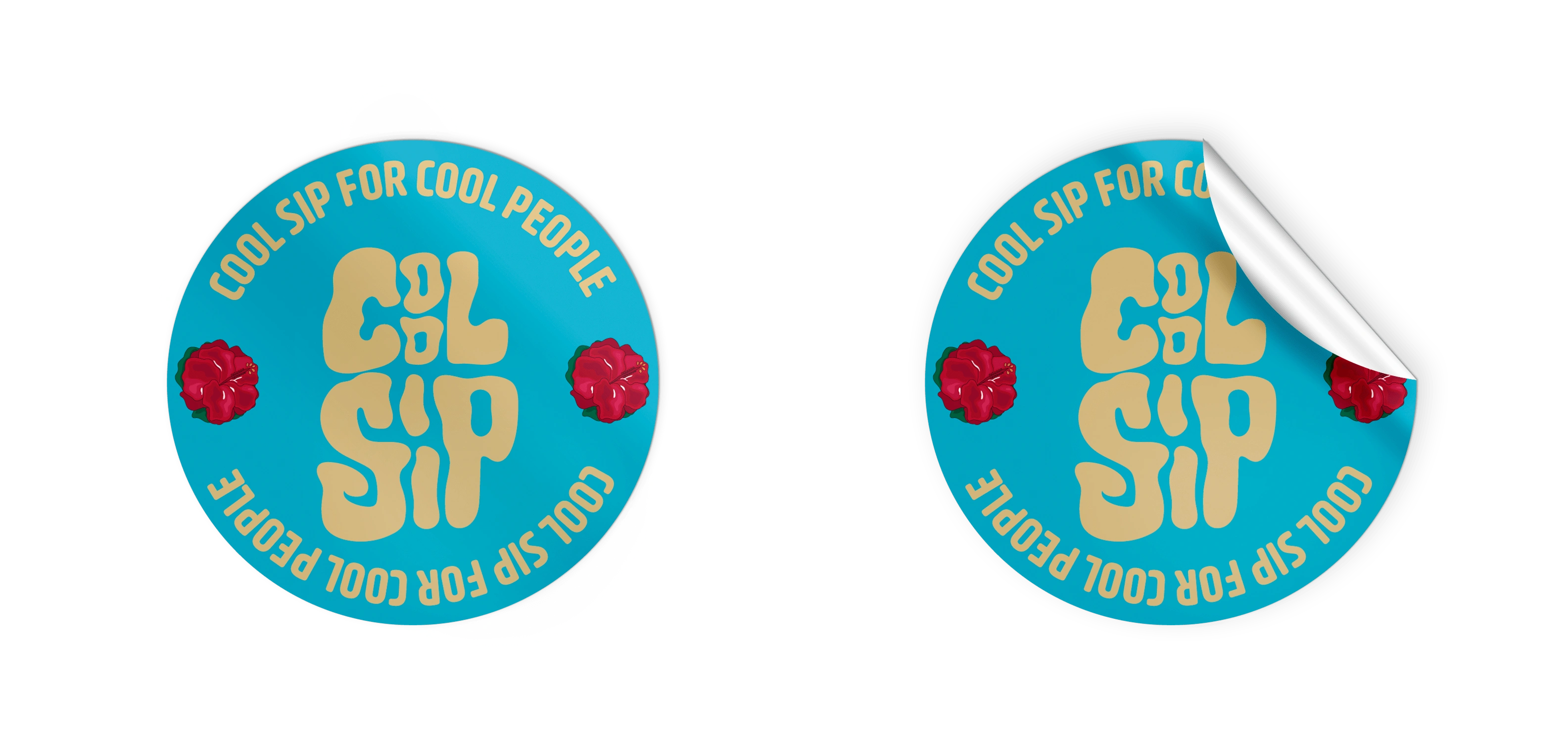 Cool Sip Stickers