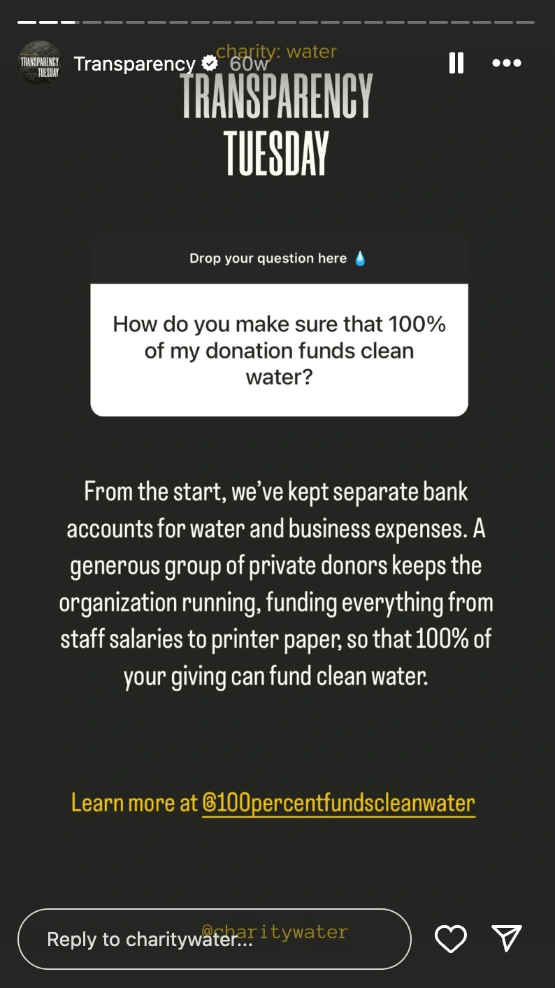 Used Instagram's question sticker to collect community questions & then answer them.
