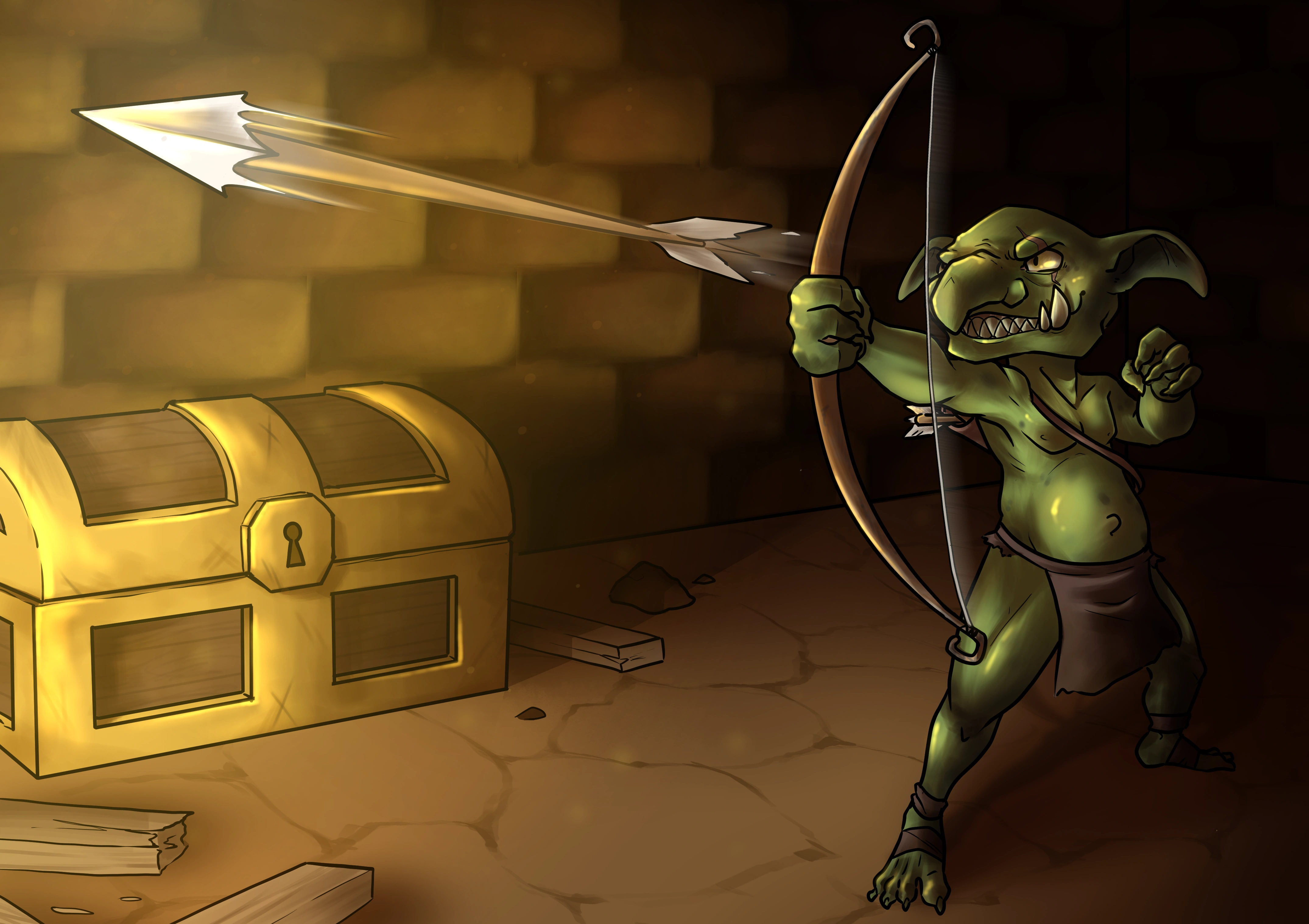 Archer Goblin character that is playable in the game