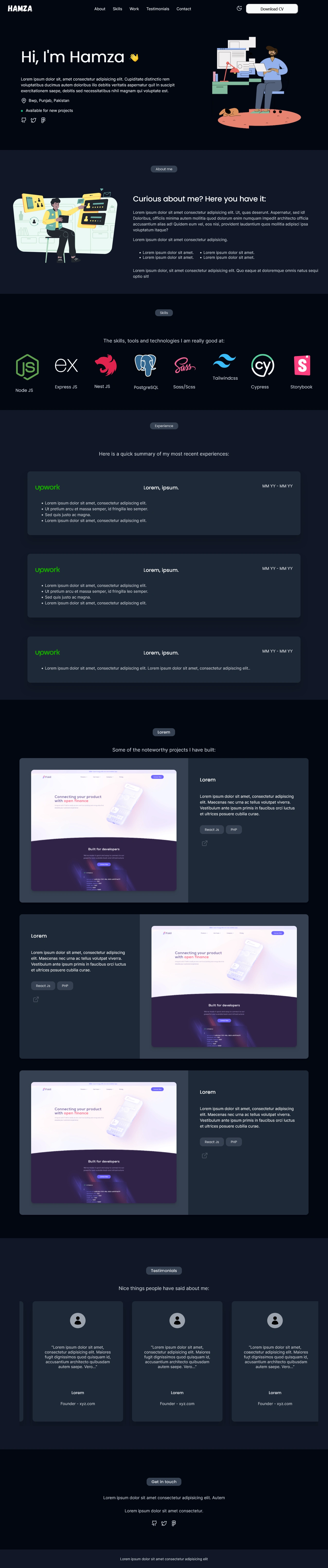 Landing Page