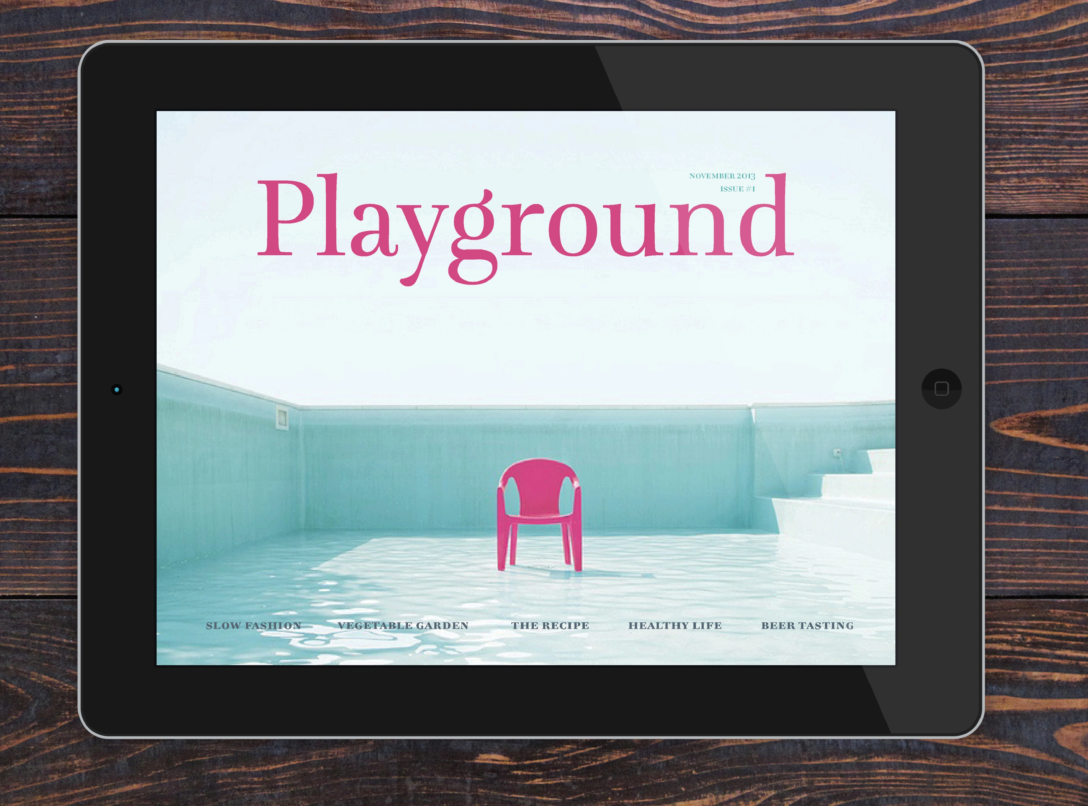 Playground Magazine. Cover