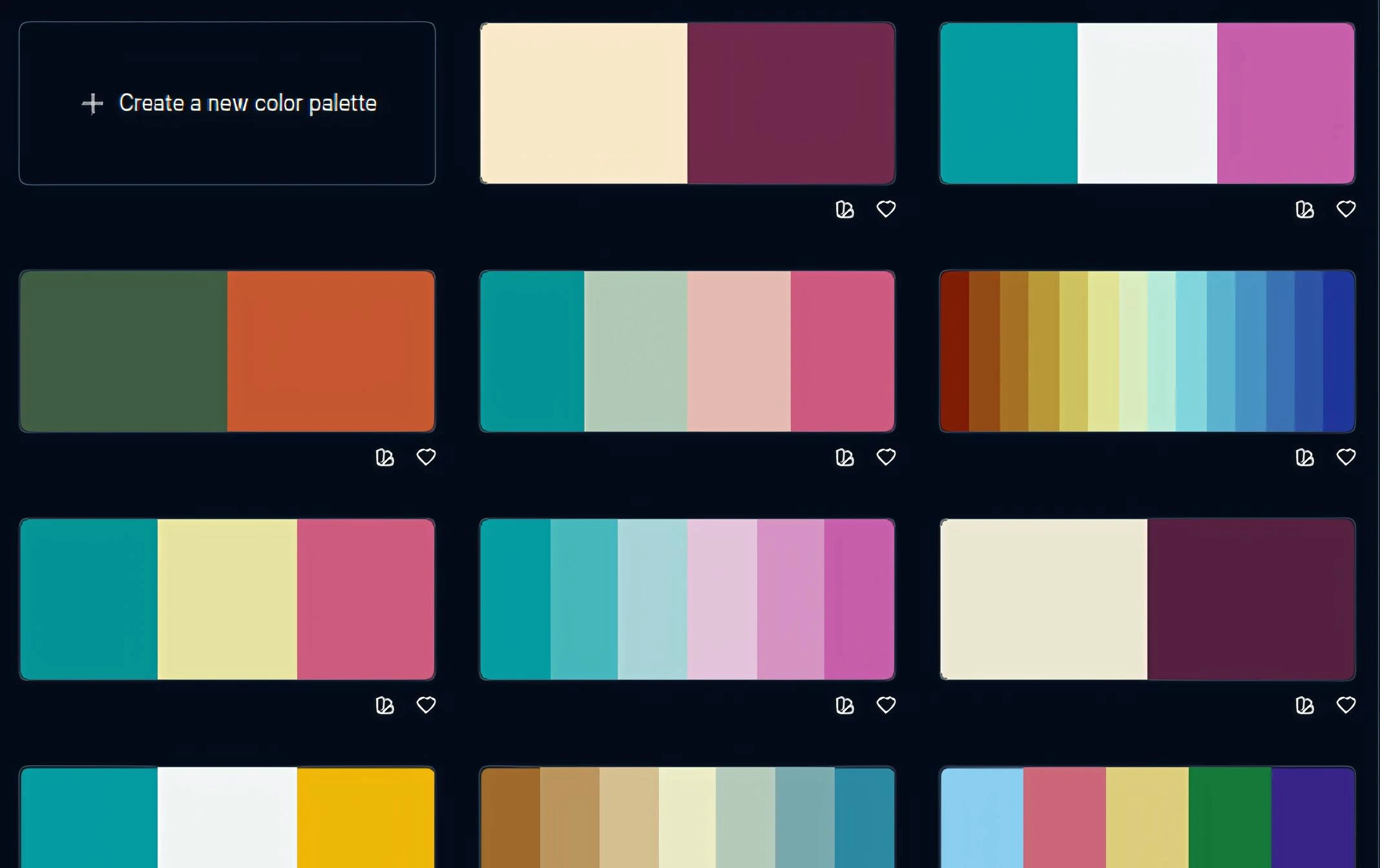 Experiment and Choose the Perfect Color Palette
