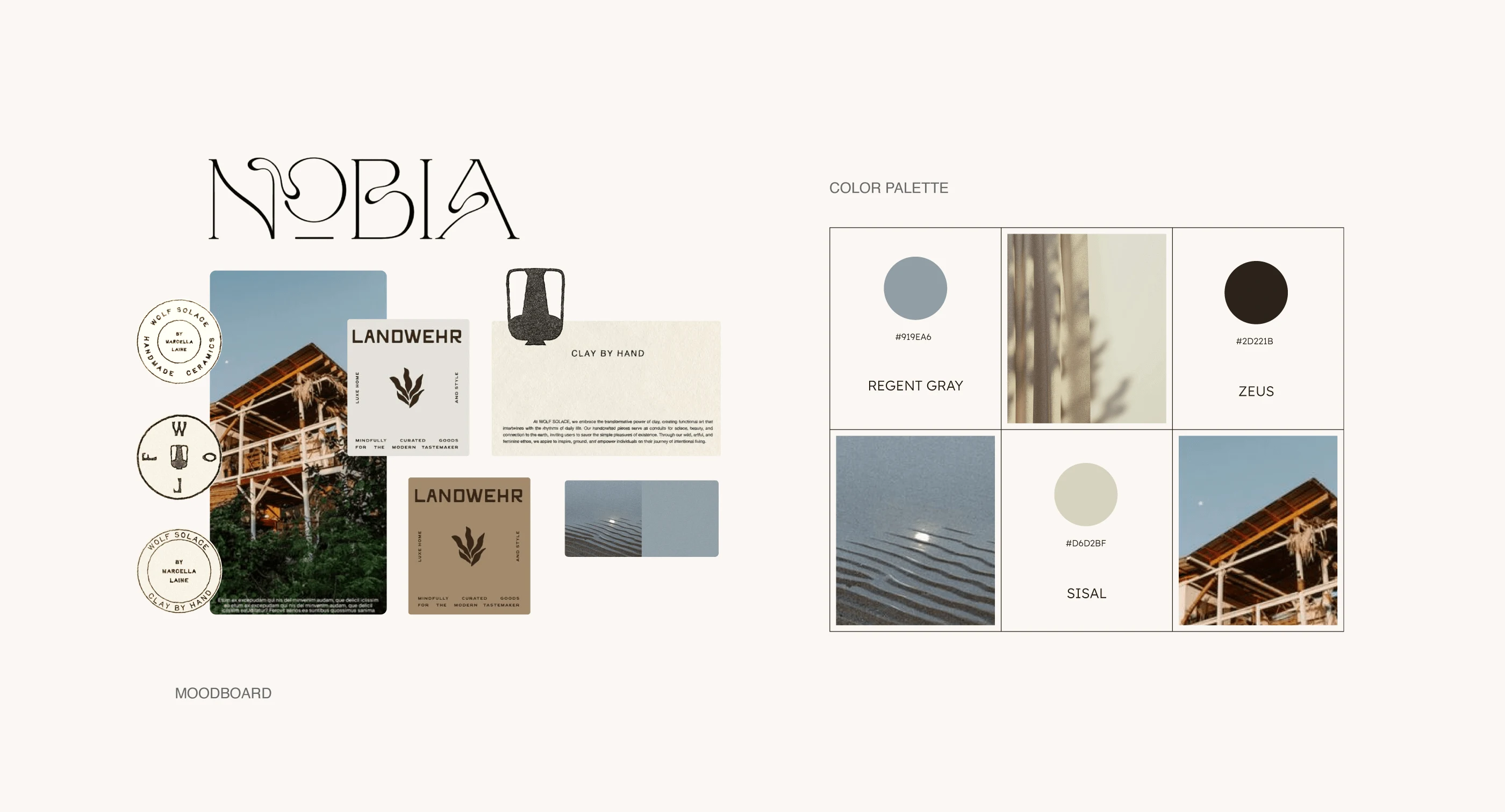 Creative Direction: Moodboard and Color Palette