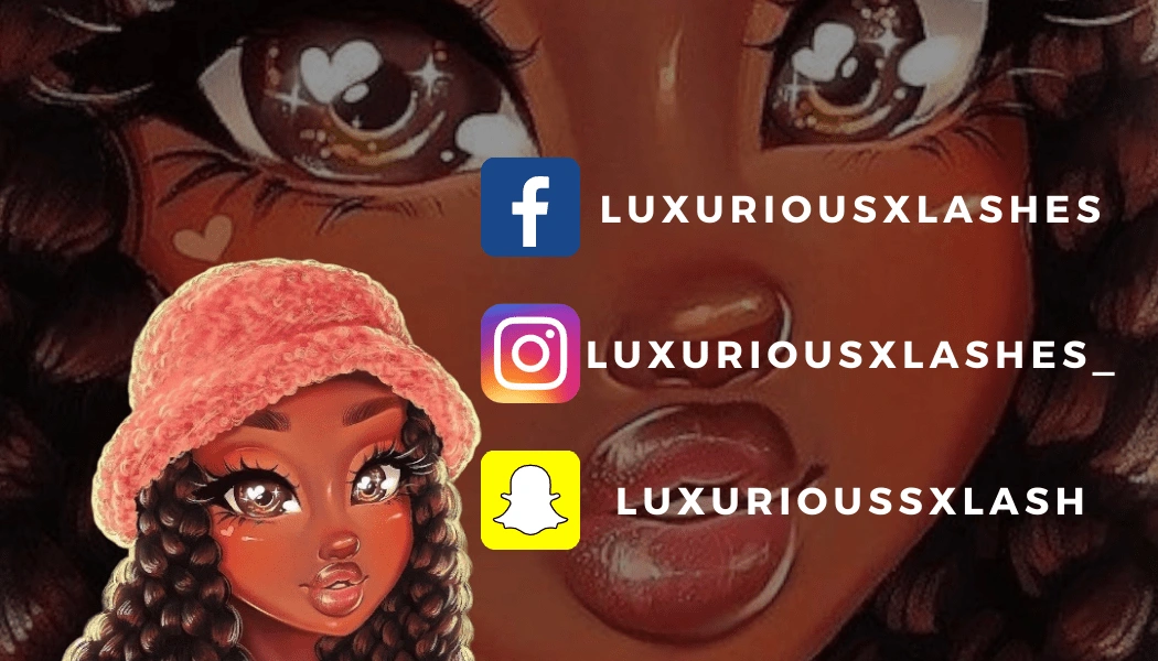 Luxurious Xlashes social media accounts