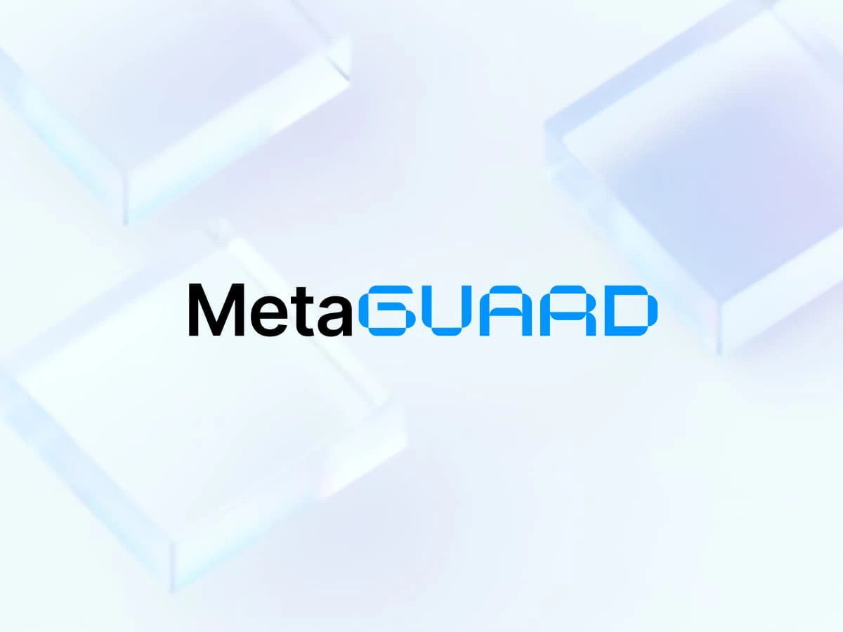 Metaguard logo design.