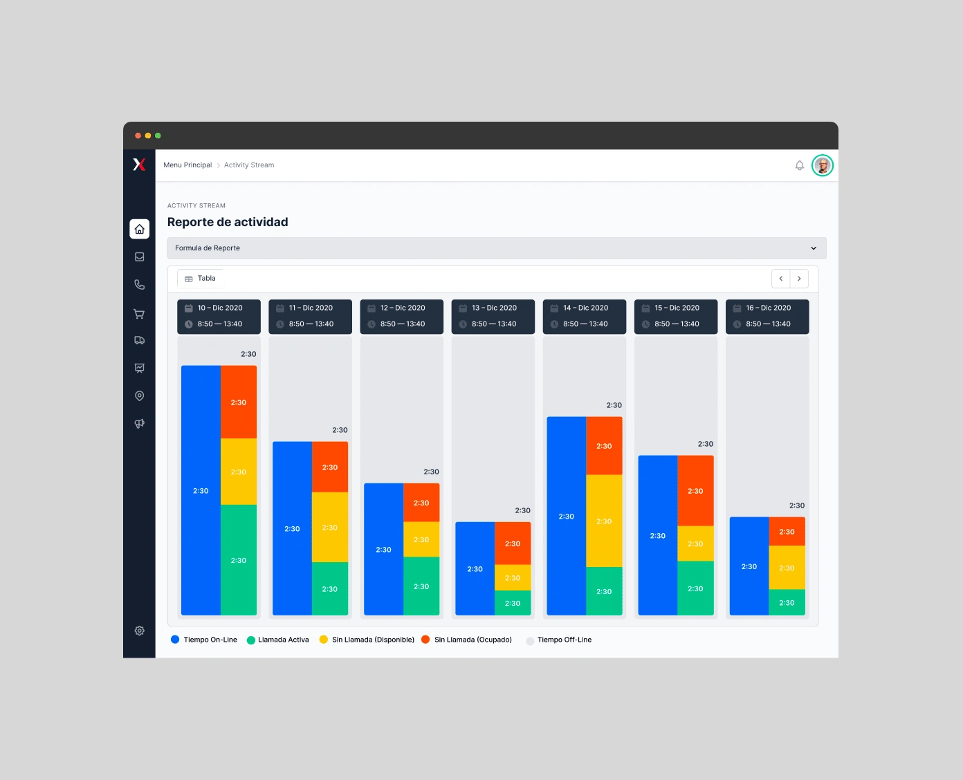 PicallEx's Activity Stream App