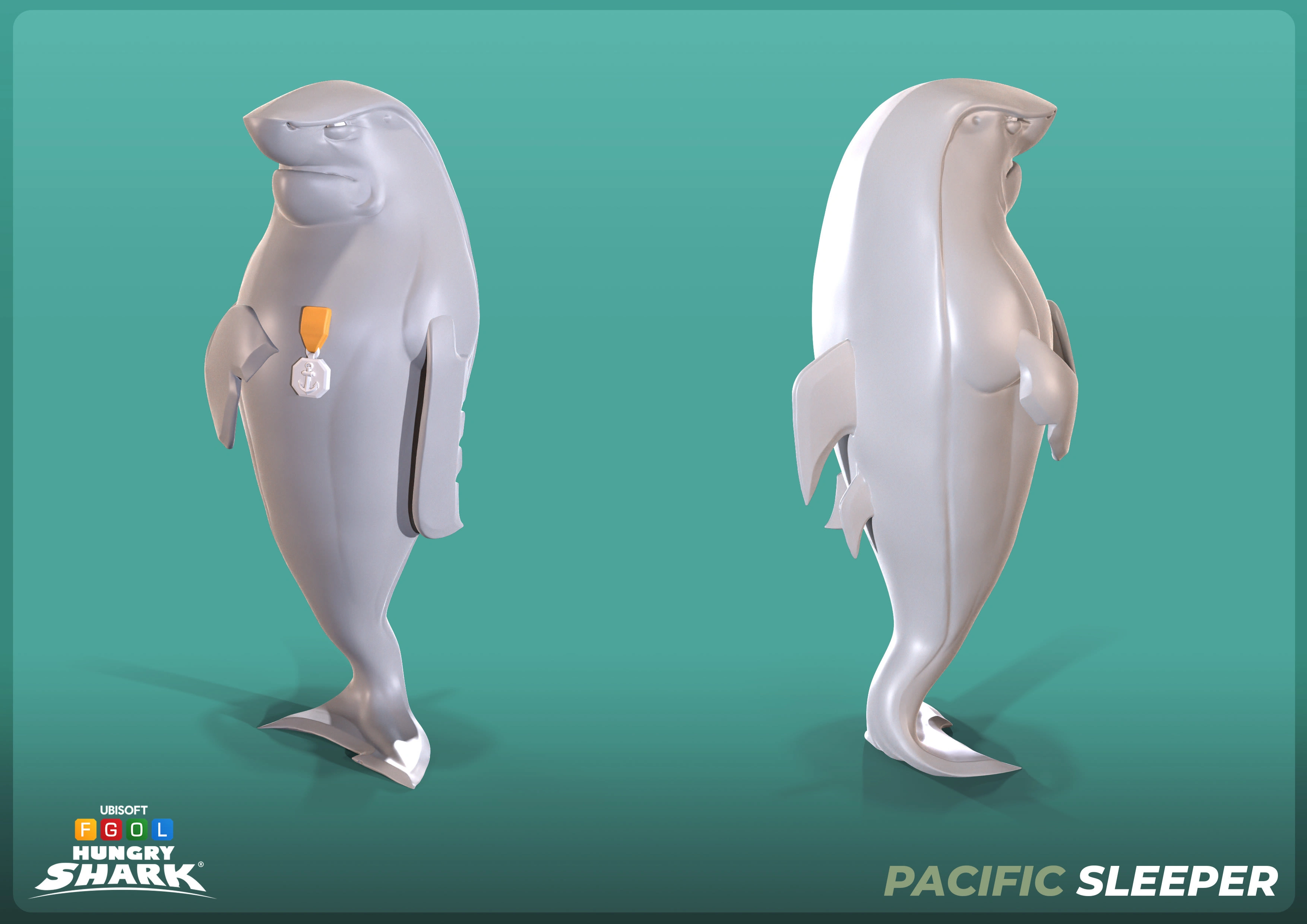 Pacific Sleeper Zbrush Sculpt